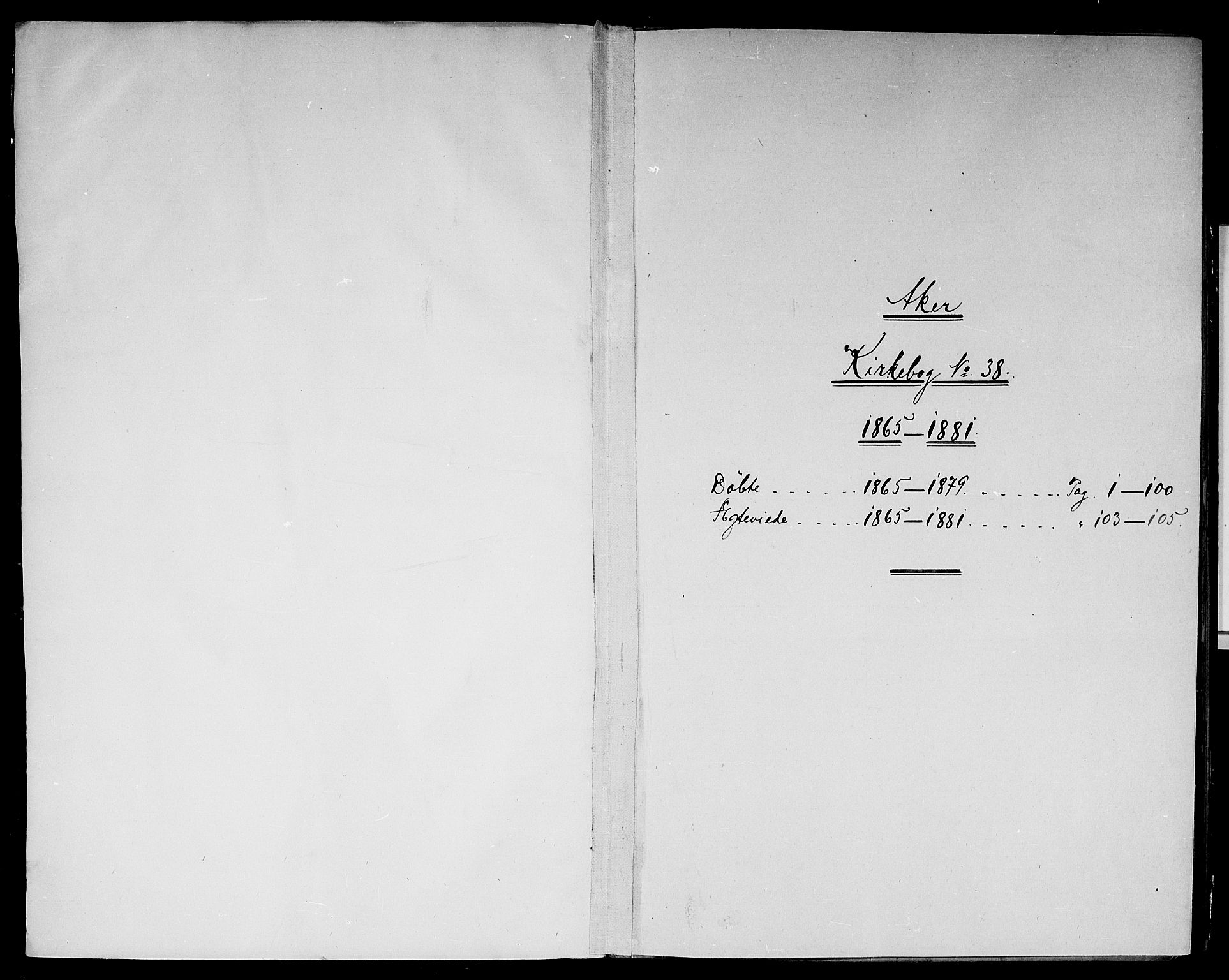 Vestre Aker prestekontor Kirkebøker, SAO/A-10025/G/Gb/L0001: Parish register (copy) no. II 1, 1865-1881