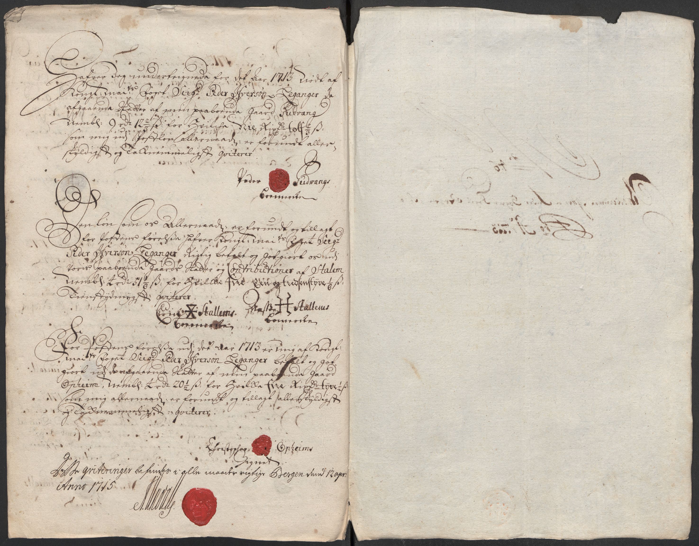 Rentekammeret inntil 1814, Reviderte regnskaper, Fogderegnskap, AV/RA-EA-4092/R52/L3319: Fogderegnskap Sogn, 1713-1714, p. 369