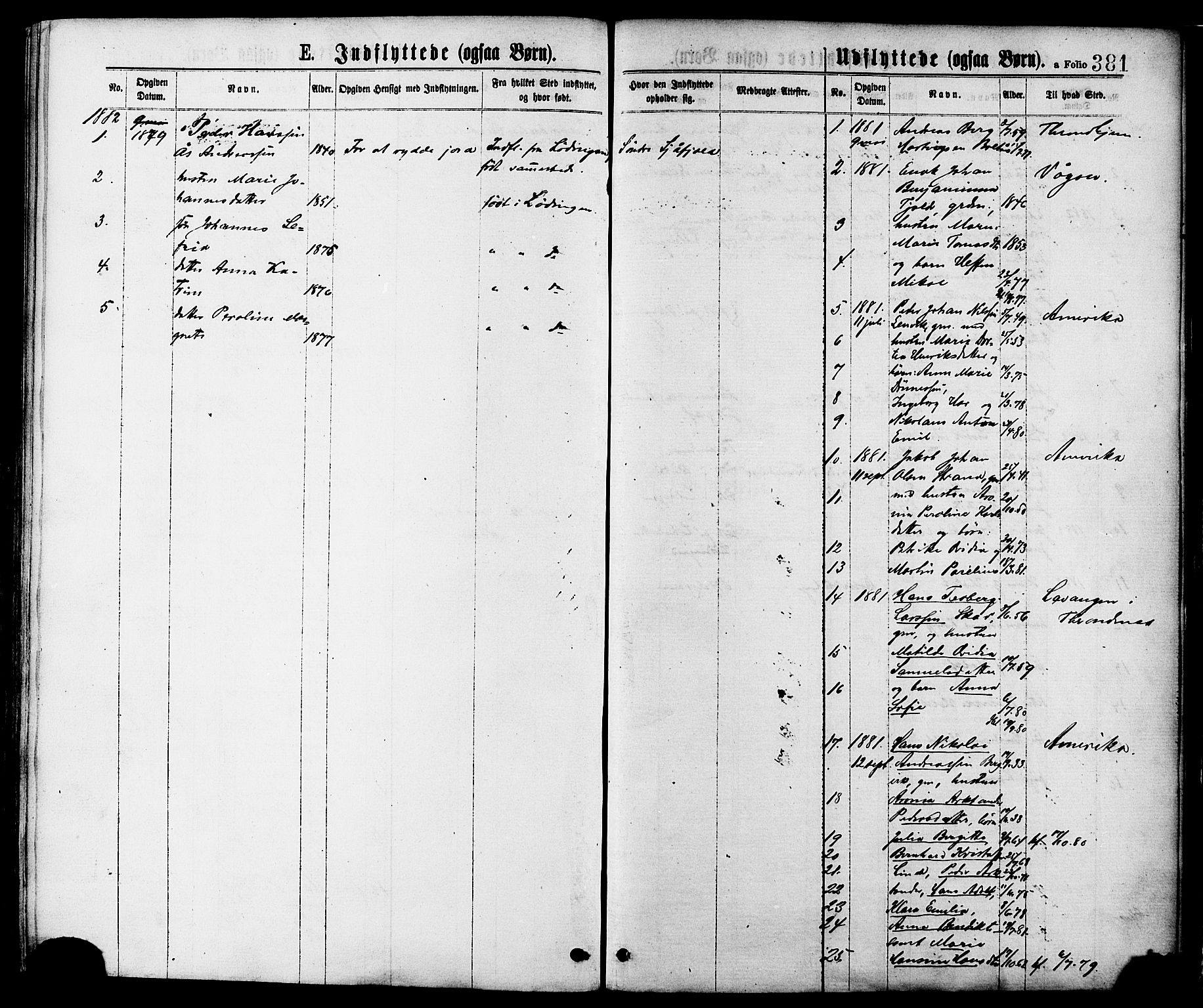 Ministerialprotokoller, klokkerbøker og fødselsregistre - Nordland, SAT/A-1459/863/L0897: Parish register (official) no. 863A09, 1872-1886, p. 381