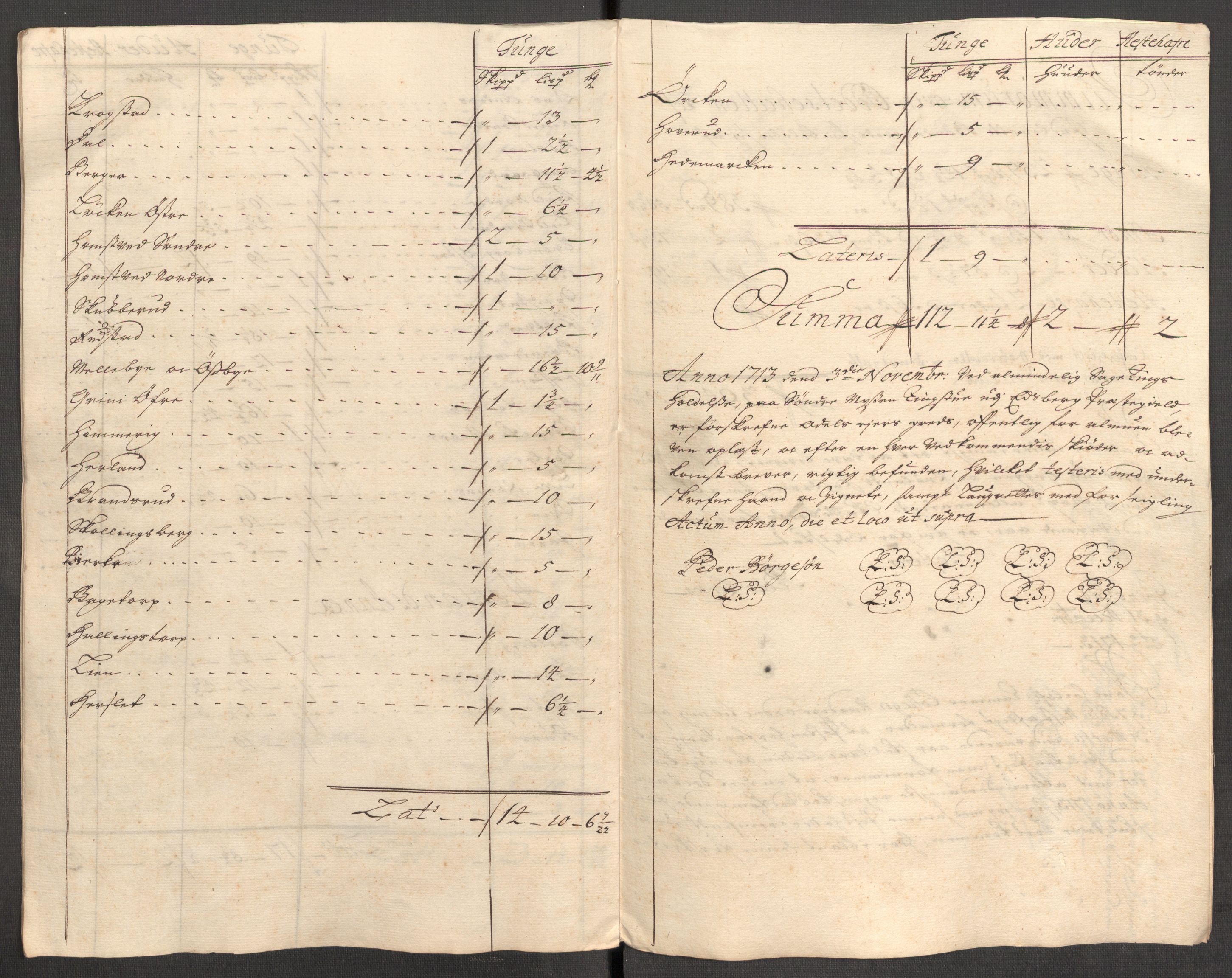 Rentekammeret inntil 1814, Reviderte regnskaper, Fogderegnskap, AV/RA-EA-4092/R07/L0307: Fogderegnskap Rakkestad, Heggen og Frøland, 1713, p. 109