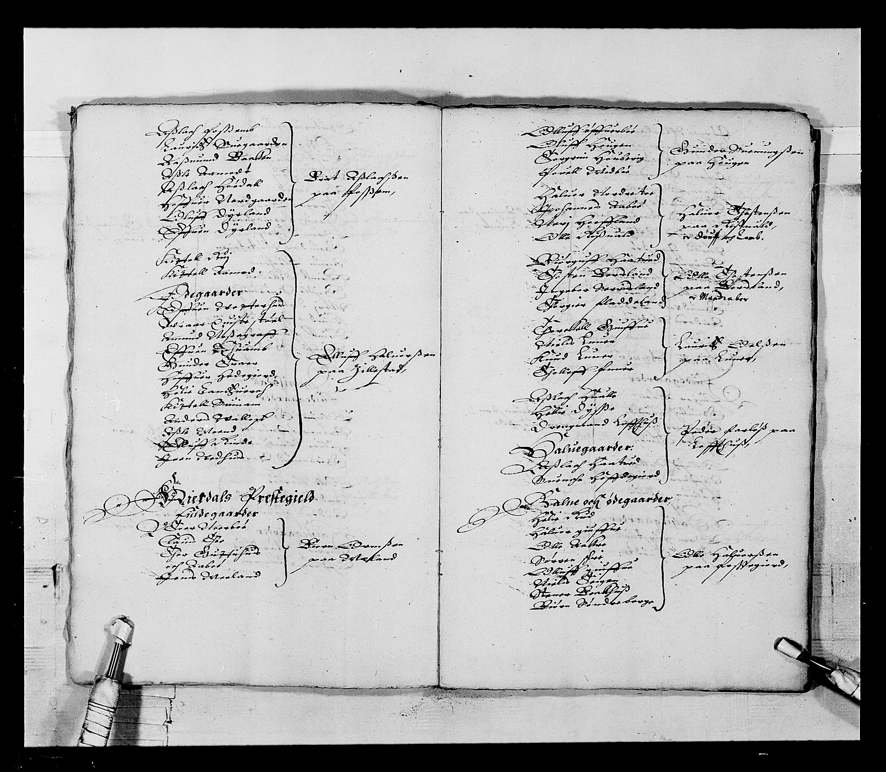 Stattholderembetet 1572-1771, AV/RA-EA-2870/Ek/L0022/0005: Jordebøker 1633-1658: / En liste over soldatlegg og en liste over gårder i Bratsberg len, 1642-1644, p. 12
