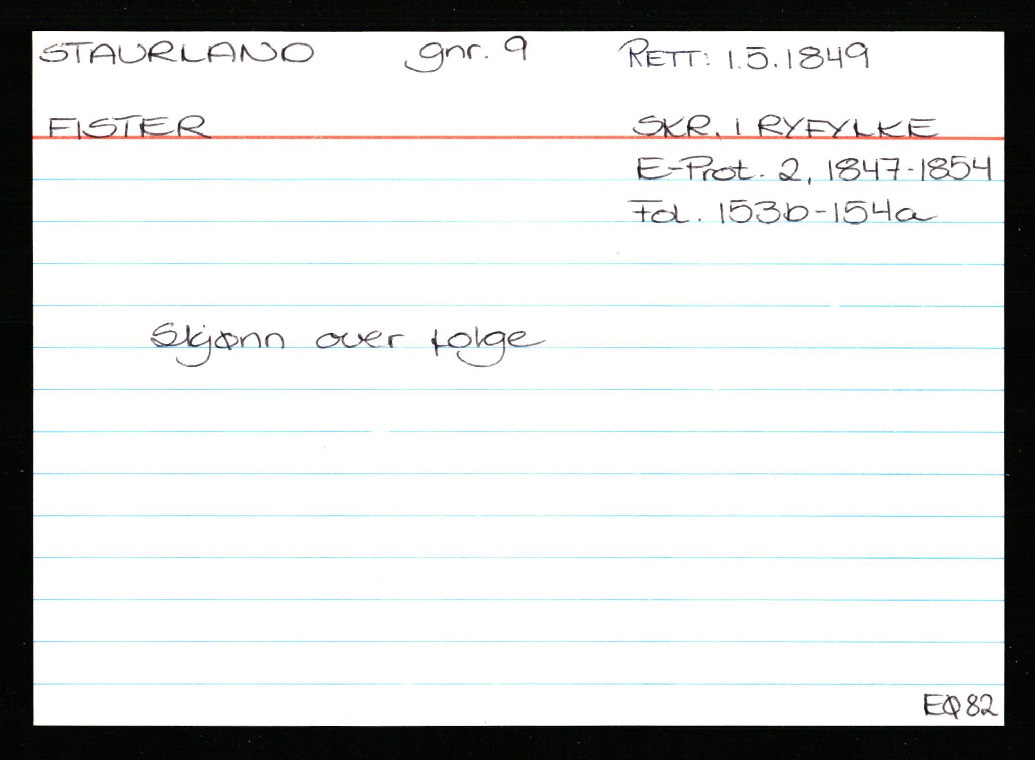 Statsarkivet i Stavanger, AV/SAST-A-101971/03/Y/Ym/L0054: Åstedskort sortert etter gårdsnavn: Soleim - Stavneim, 1600-1950, p. 529