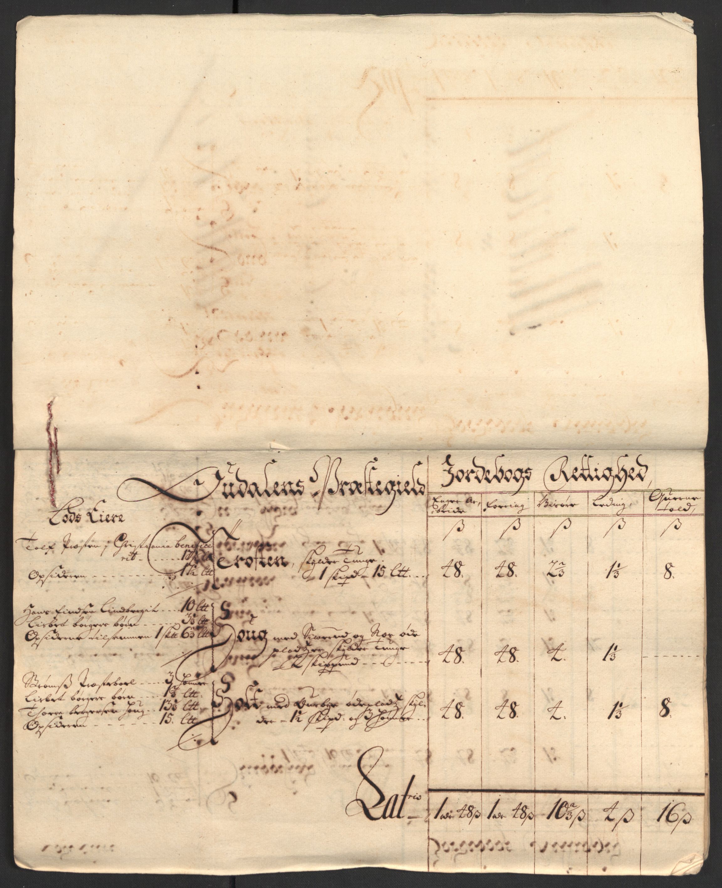 Rentekammeret inntil 1814, Reviderte regnskaper, Fogderegnskap, AV/RA-EA-4092/R13/L0844: Fogderegnskap Solør, Odal og Østerdal, 1707, p. 24