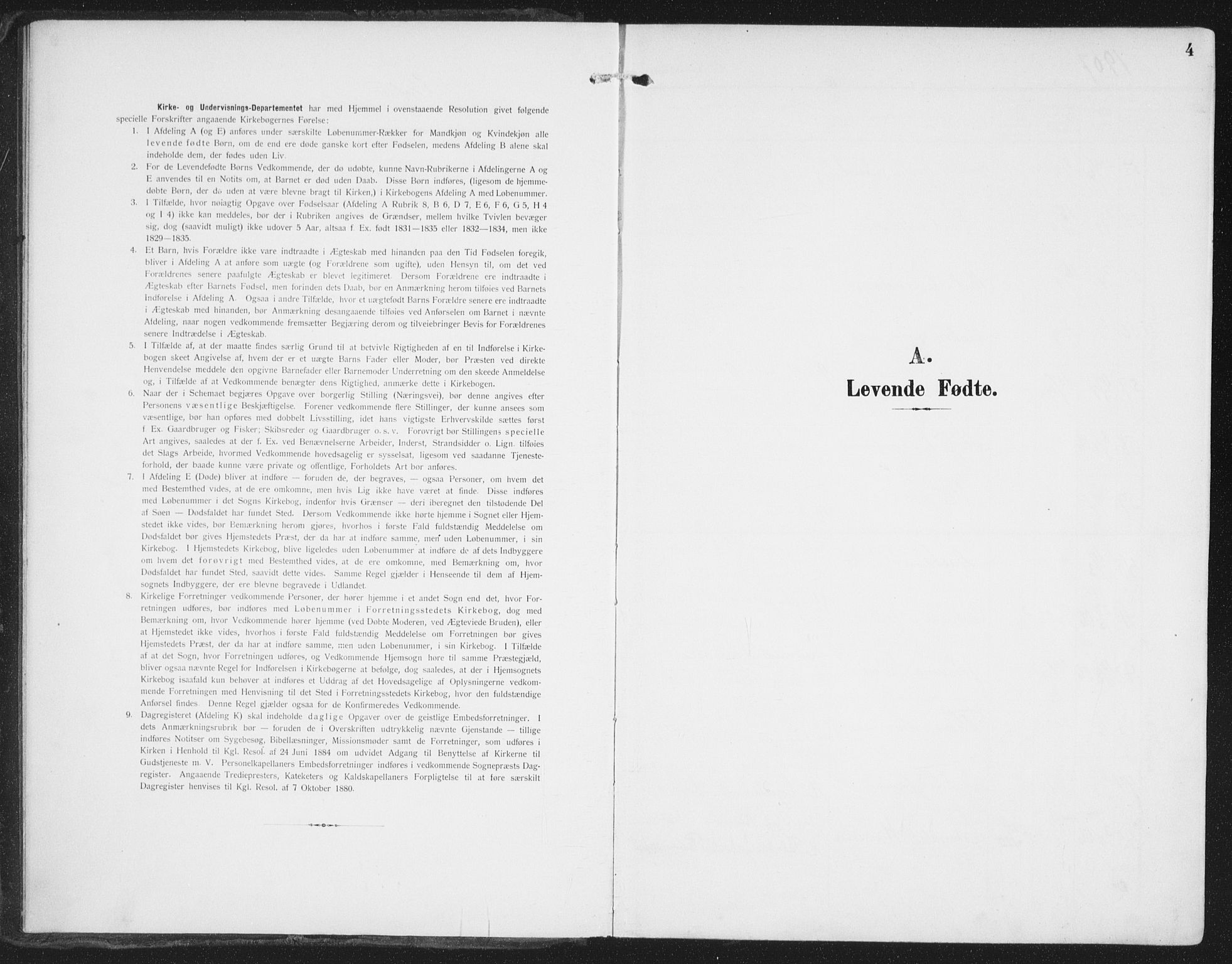 Ministerialprotokoller, klokkerbøker og fødselsregistre - Nordland, SAT/A-1459/874/L1063: Parish register (official) no. 874A07, 1907-1915, p. 4