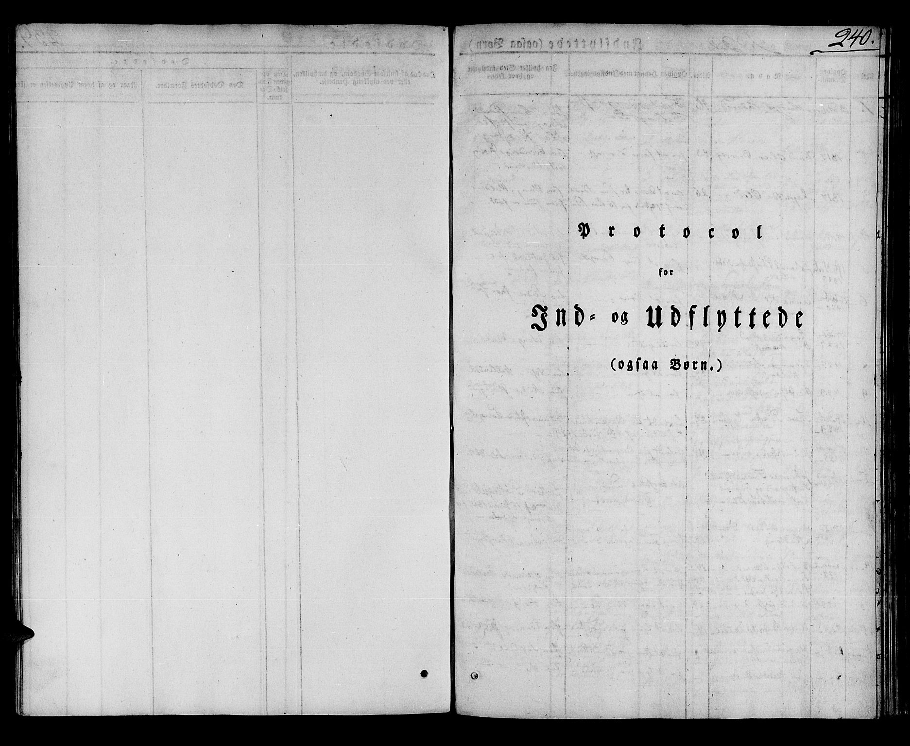 Lærdal sokneprestembete, SAB/A-81201: Parish register (official) no. A 5, 1822-1834, p. 240
