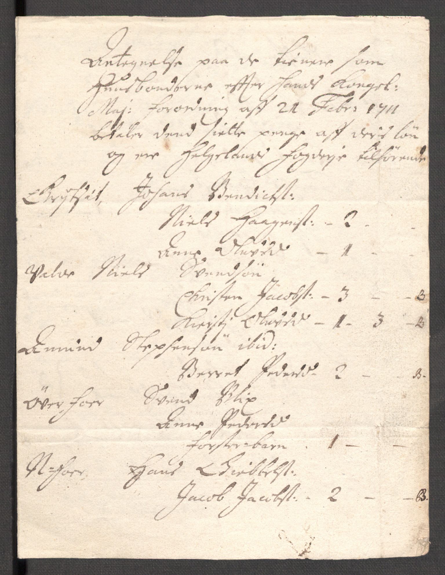 Rentekammeret inntil 1814, Reviderte regnskaper, Fogderegnskap, RA/EA-4092/R65/L4511: Fogderegnskap Helgeland, 1710-1711, p. 449