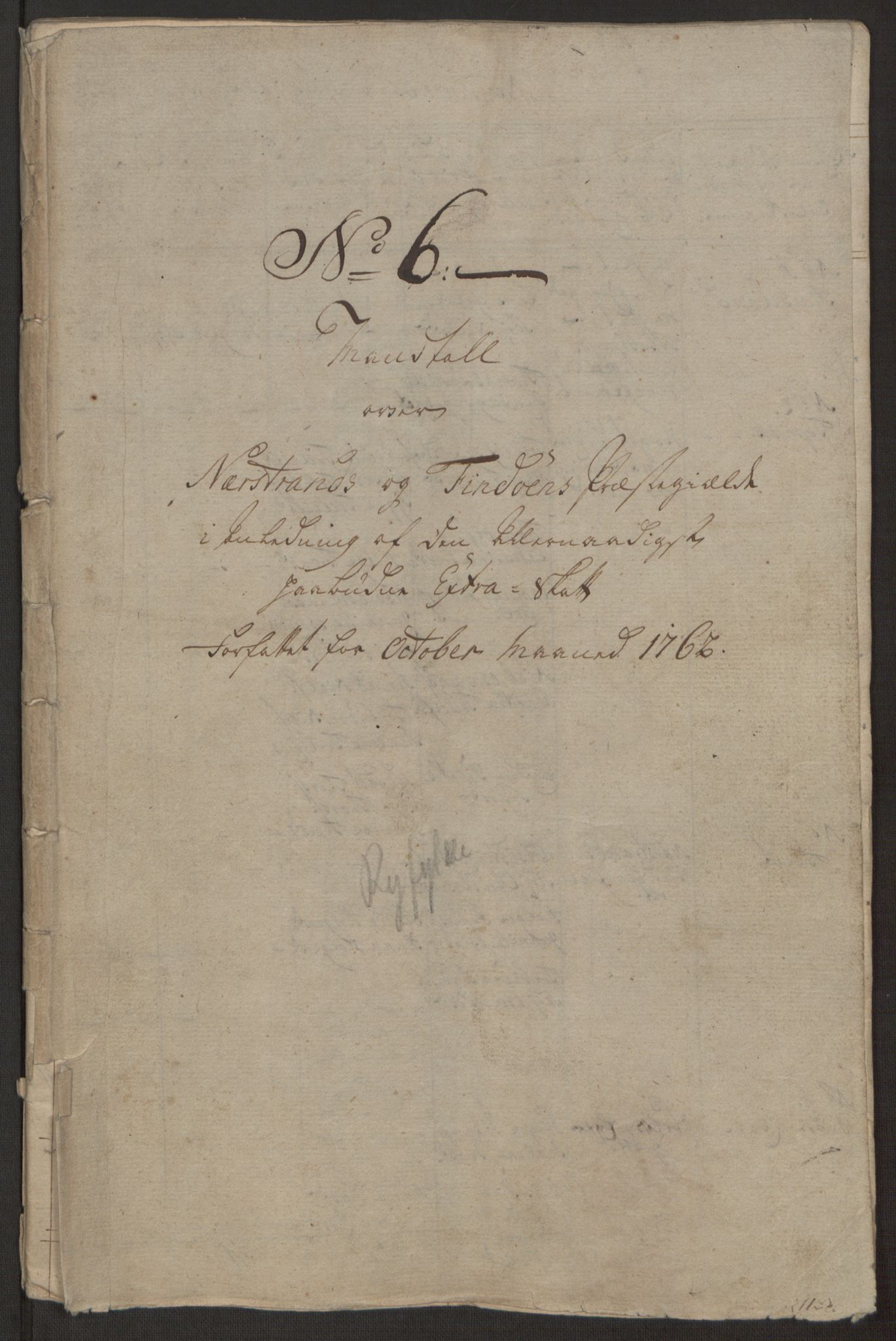 Rentekammeret inntil 1814, Realistisk ordnet avdeling, RA/EA-4070/Ol/L0016a: [Gg 10]: Ekstraskatten, 23.09.1762. Ryfylke, 1762-1768, p. 384