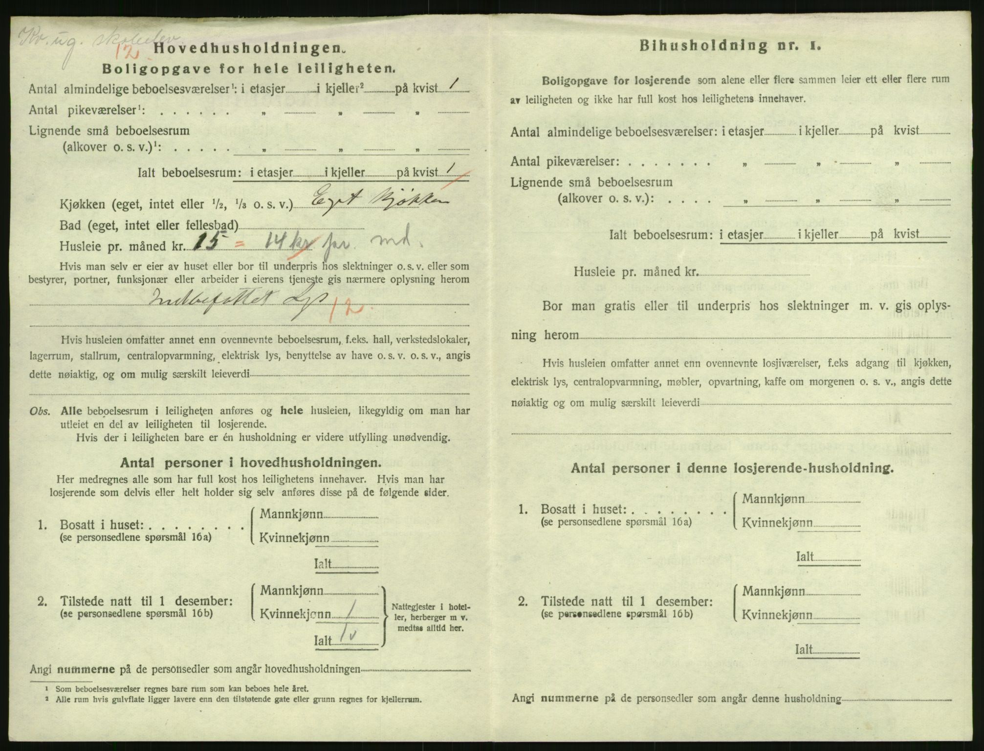 SAK, 1920 census for Risør, 1920, p. 2096