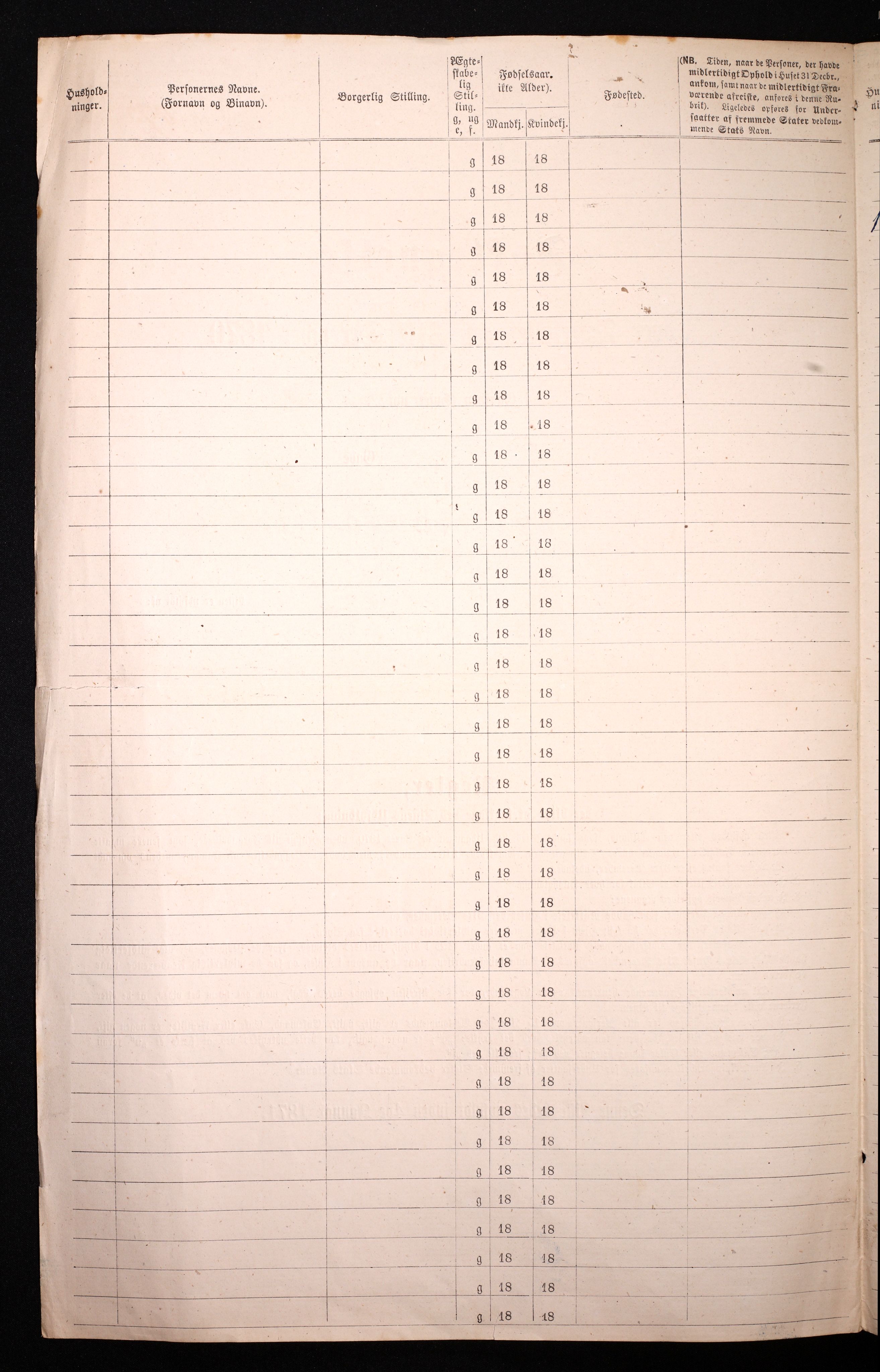 RA, 1870 census for 0301 Kristiania, 1870, p. 865