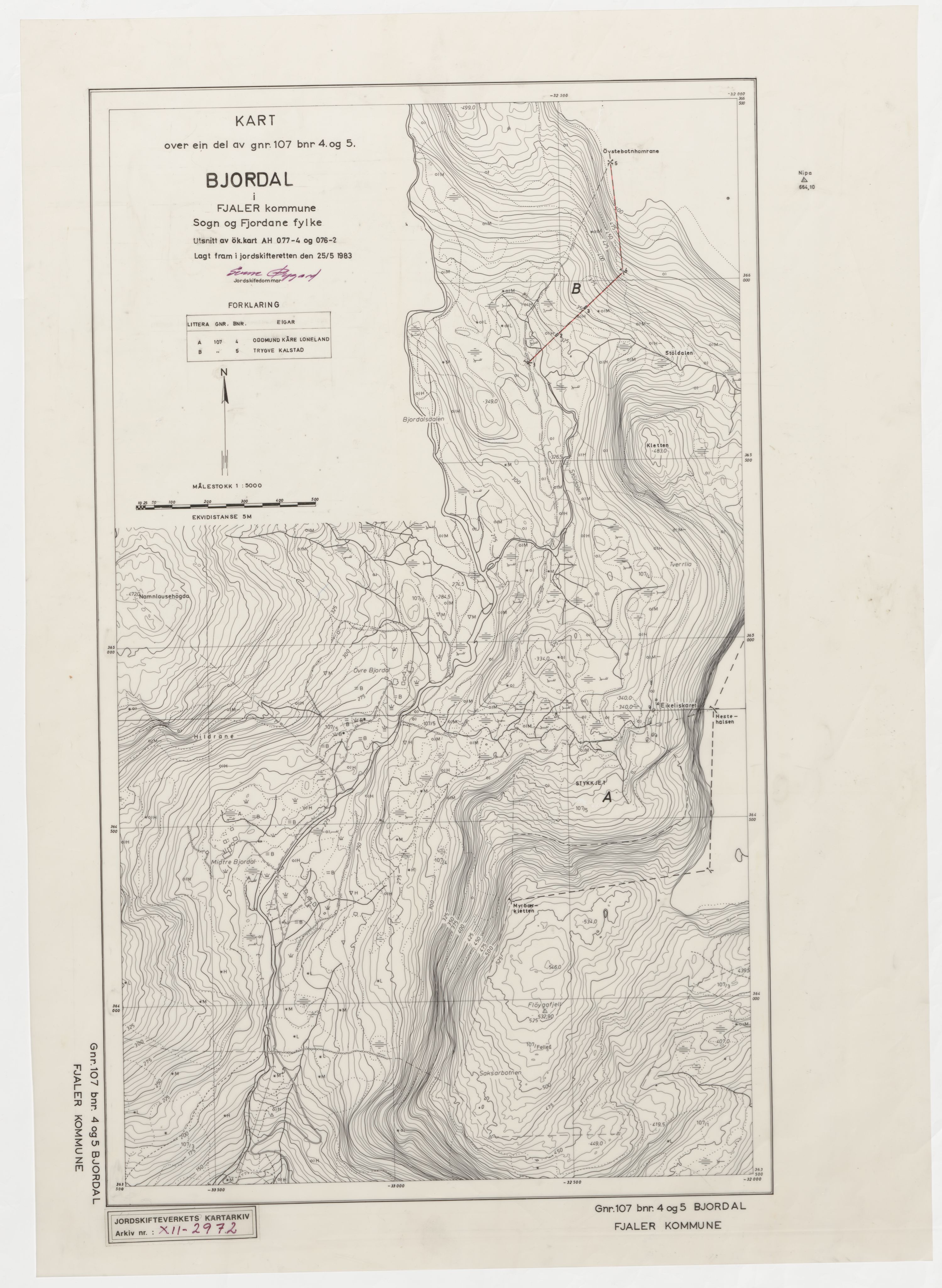 Jordskifteverkets kartarkiv, RA/S-3929/T, 1859-1988, p. 3651