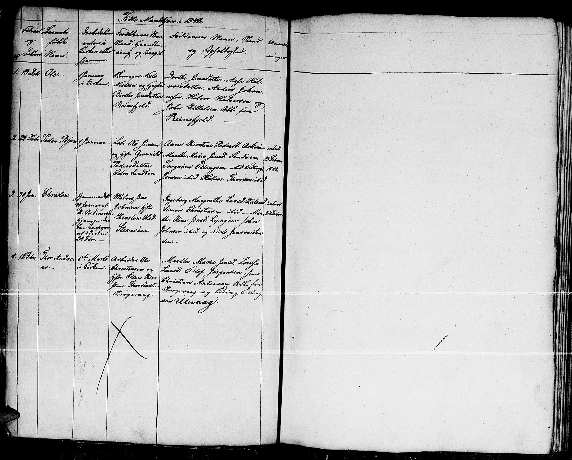 Dypvåg sokneprestkontor, AV/SAK-1111-0007/F/Fb/Fba/L0009: Parish register (copy) no. B 9, 1816-1842, p. 44