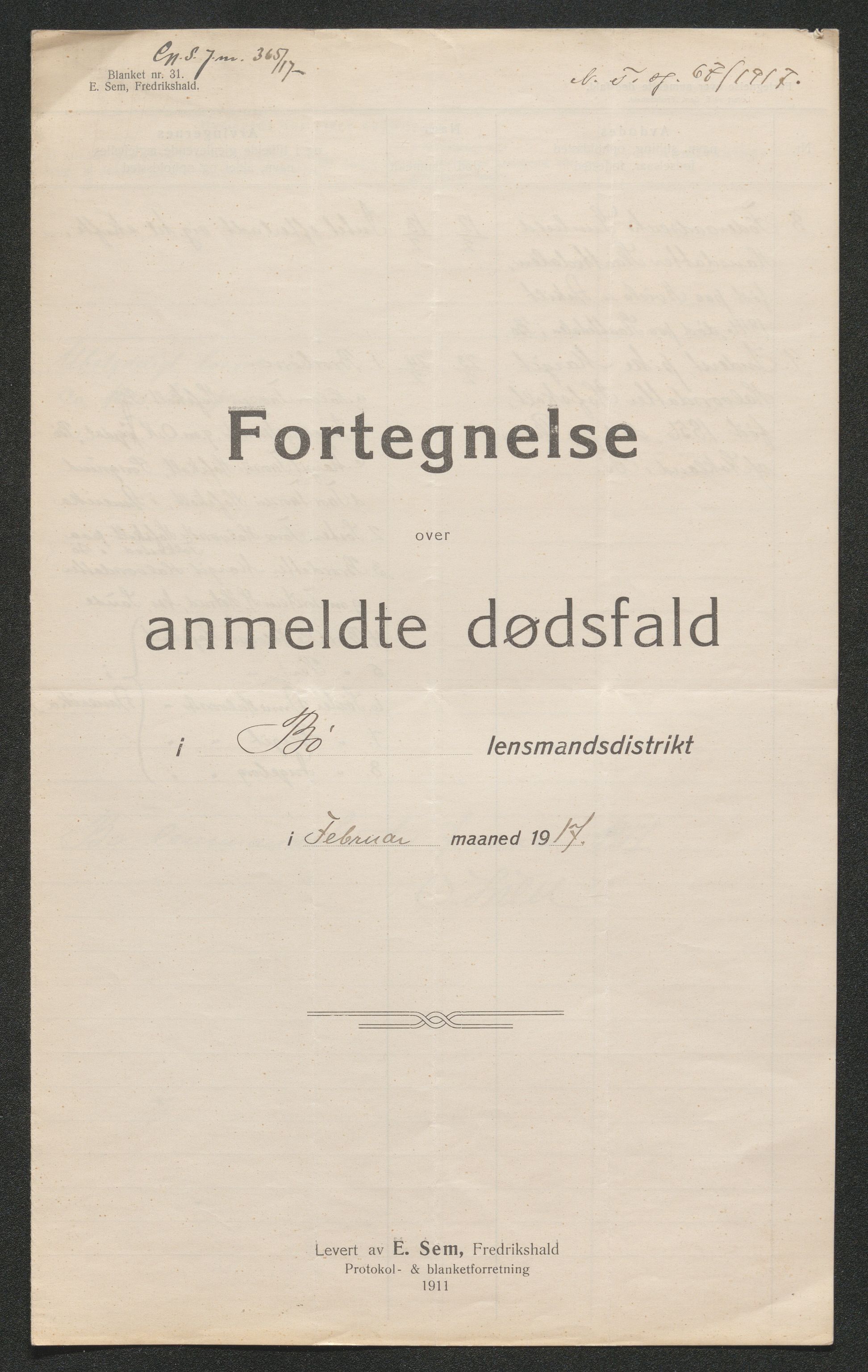 Nedre Telemark sorenskriveri, AV/SAKO-A-135/H/Ha/Hab/L0006: Dødsfallsfortegnelser
, 1917-1924