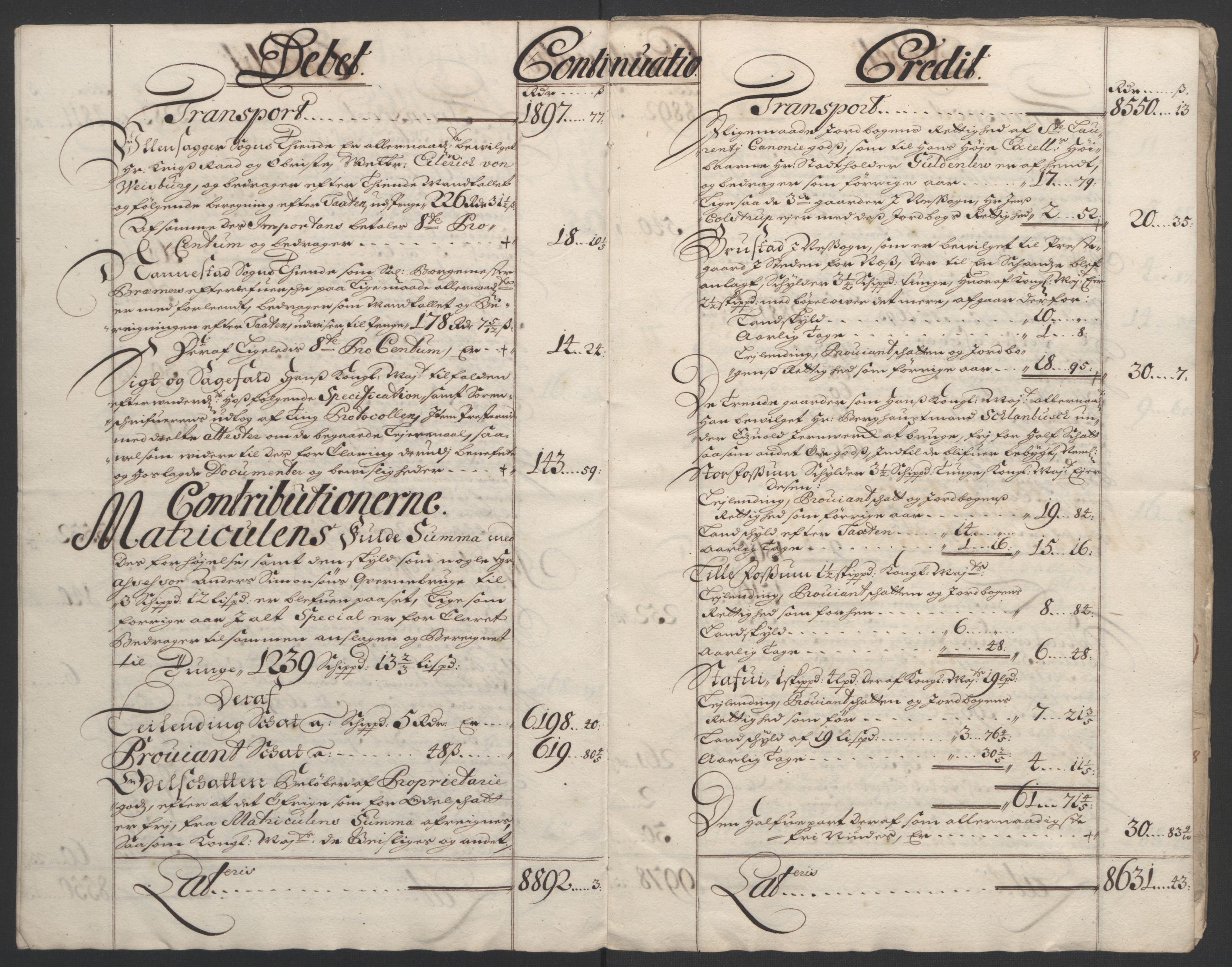 Rentekammeret inntil 1814, Reviderte regnskaper, Fogderegnskap, RA/EA-4092/R12/L0706: Fogderegnskap Øvre Romerike, 1694, p. 8