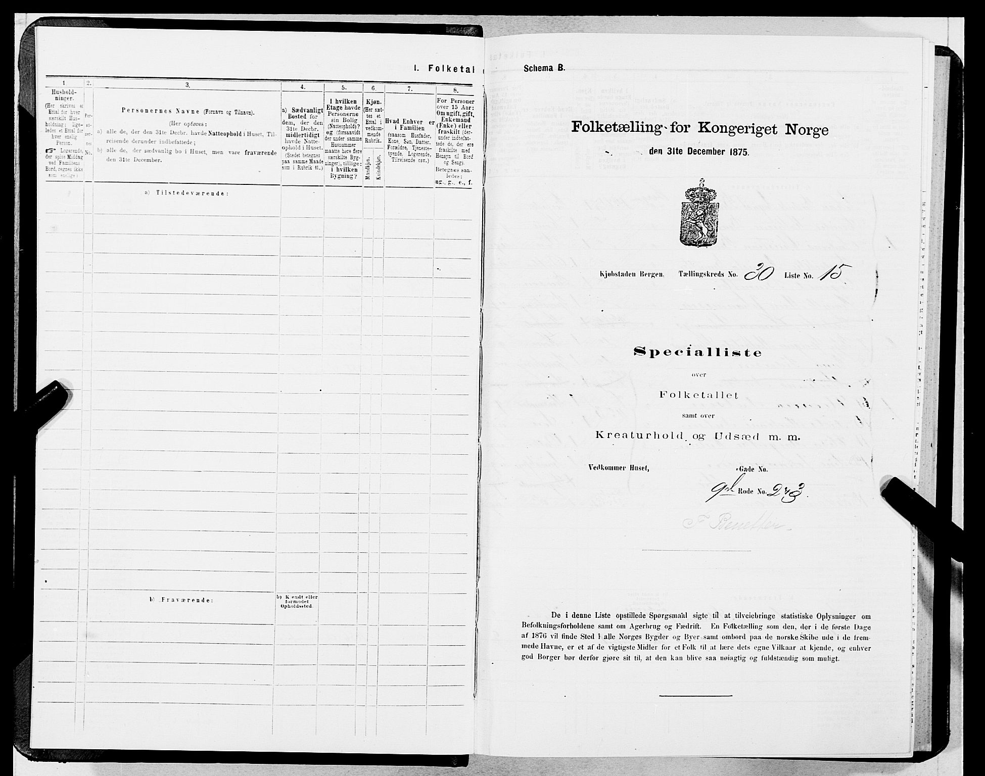 SAB, 1875 census for 1301 Bergen, 1875, p. 1547