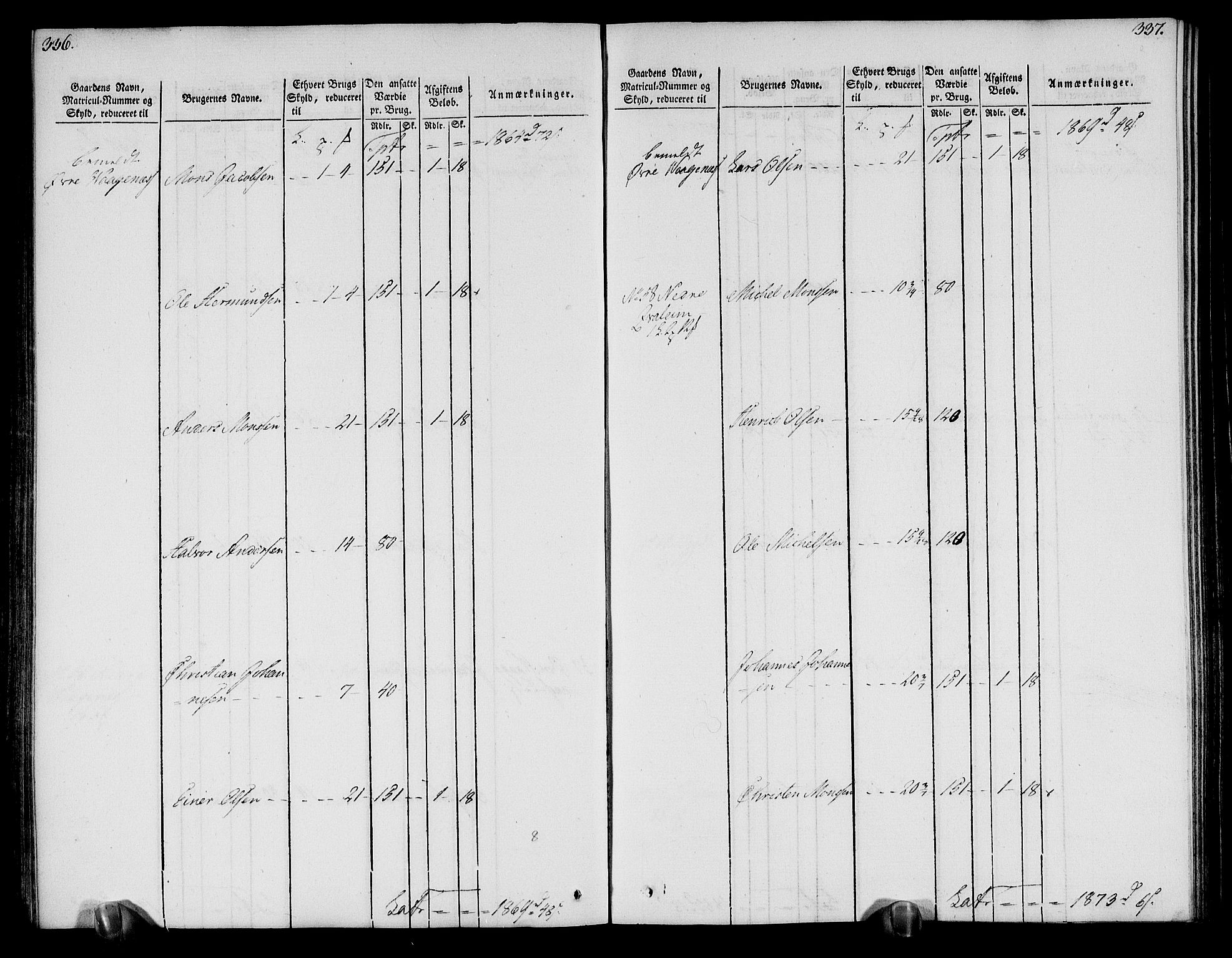 Rentekammeret inntil 1814, Realistisk ordnet avdeling, AV/RA-EA-4070/N/Ne/Nea/L0113: Nordhordland og Voss fogderi. Oppebørselsregister, 1803-1804, p. 175