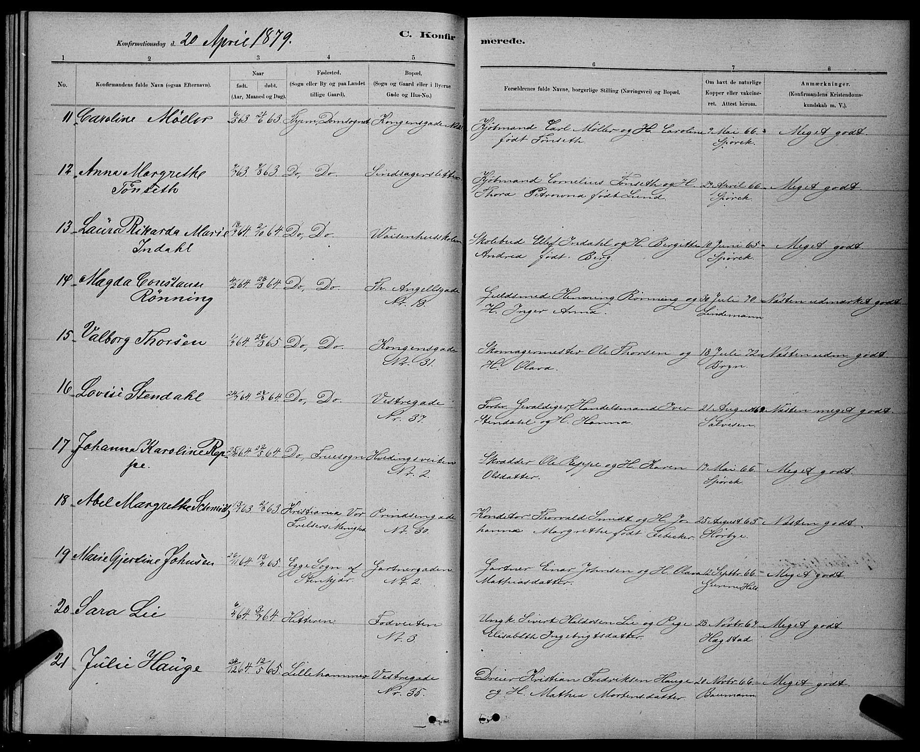 Ministerialprotokoller, klokkerbøker og fødselsregistre - Sør-Trøndelag, AV/SAT-A-1456/601/L0091: Parish register (copy) no. 601C09, 1878-1883