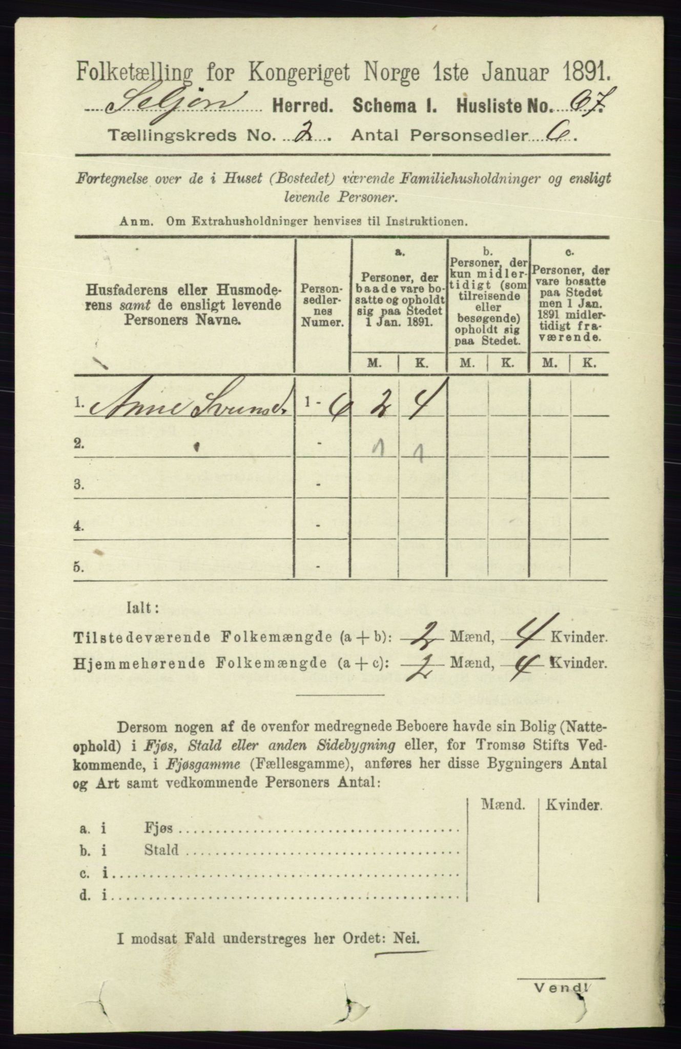 RA, 1891 census for 0828 Seljord, 1891, p. 567