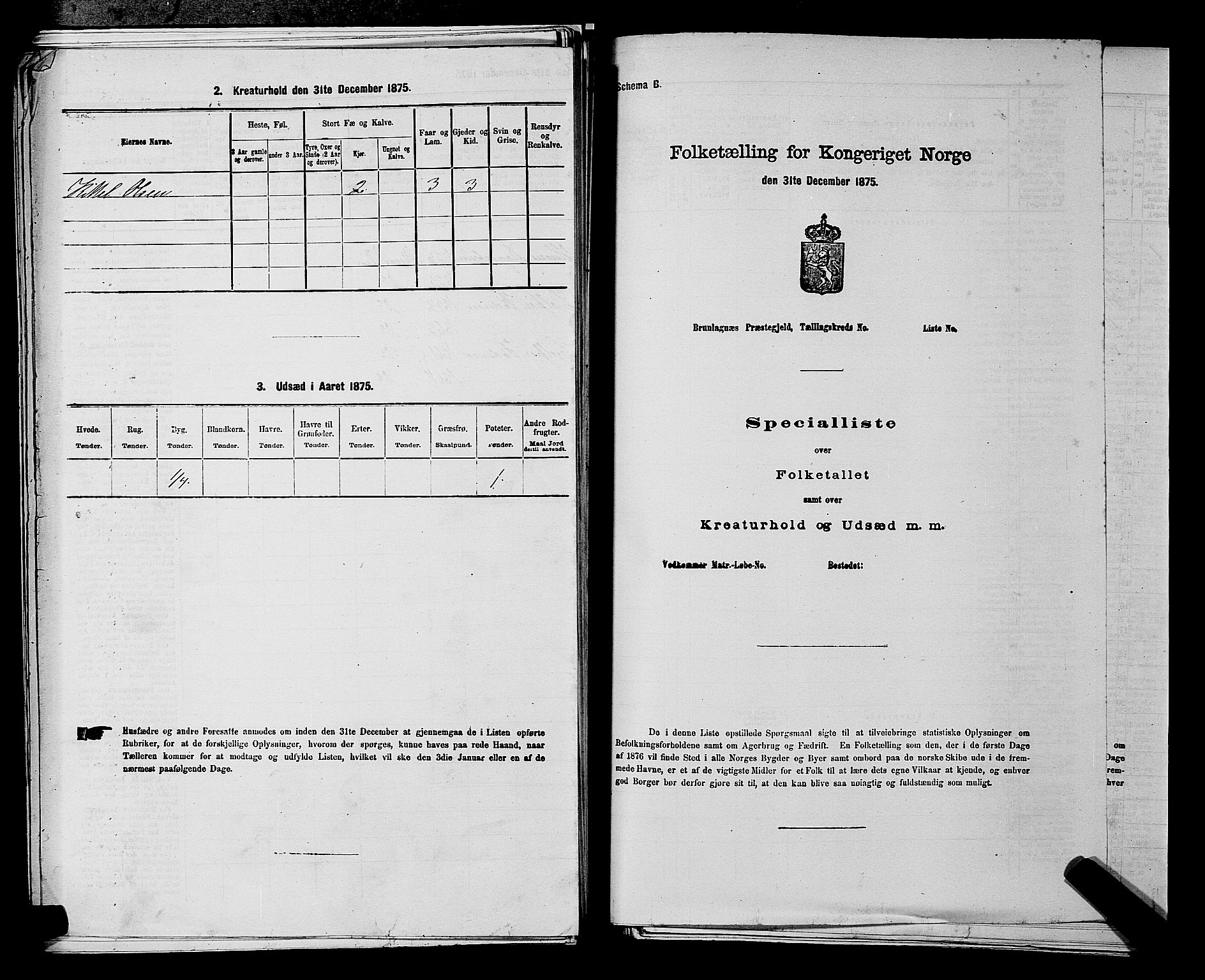 SAKO, 1875 census for 0826P Tinn, 1875, p. 335