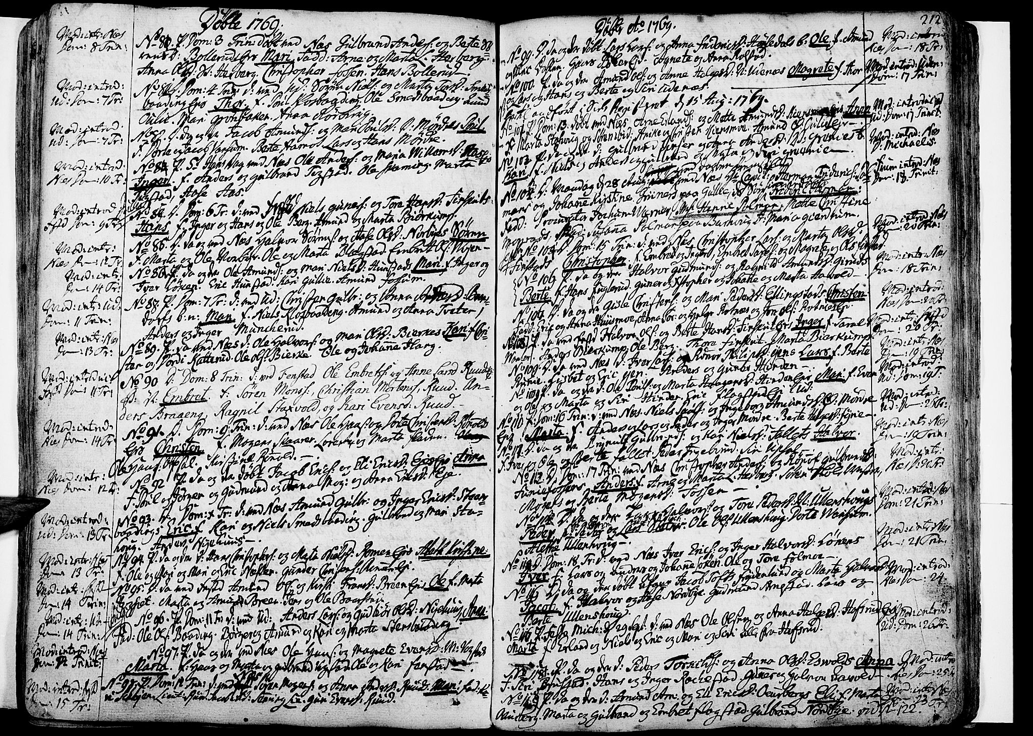 Nes prestekontor Kirkebøker, SAO/A-10410/F/Fa/L0003: Parish register (official) no. I 3, 1734-1781, p. 214