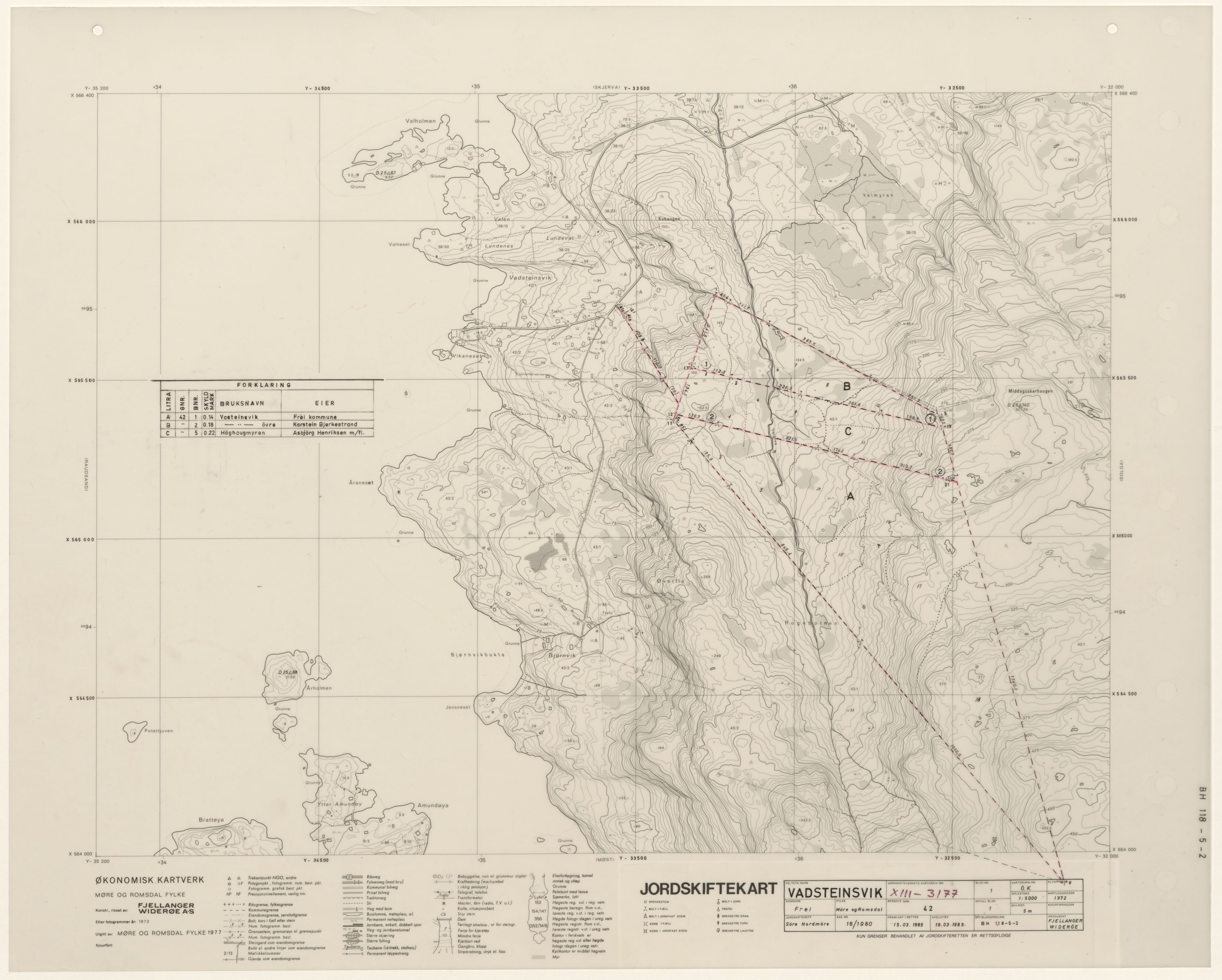 Jordskifteverkets kartarkiv, RA/S-3929/T, 1859-1988, p. 4017
