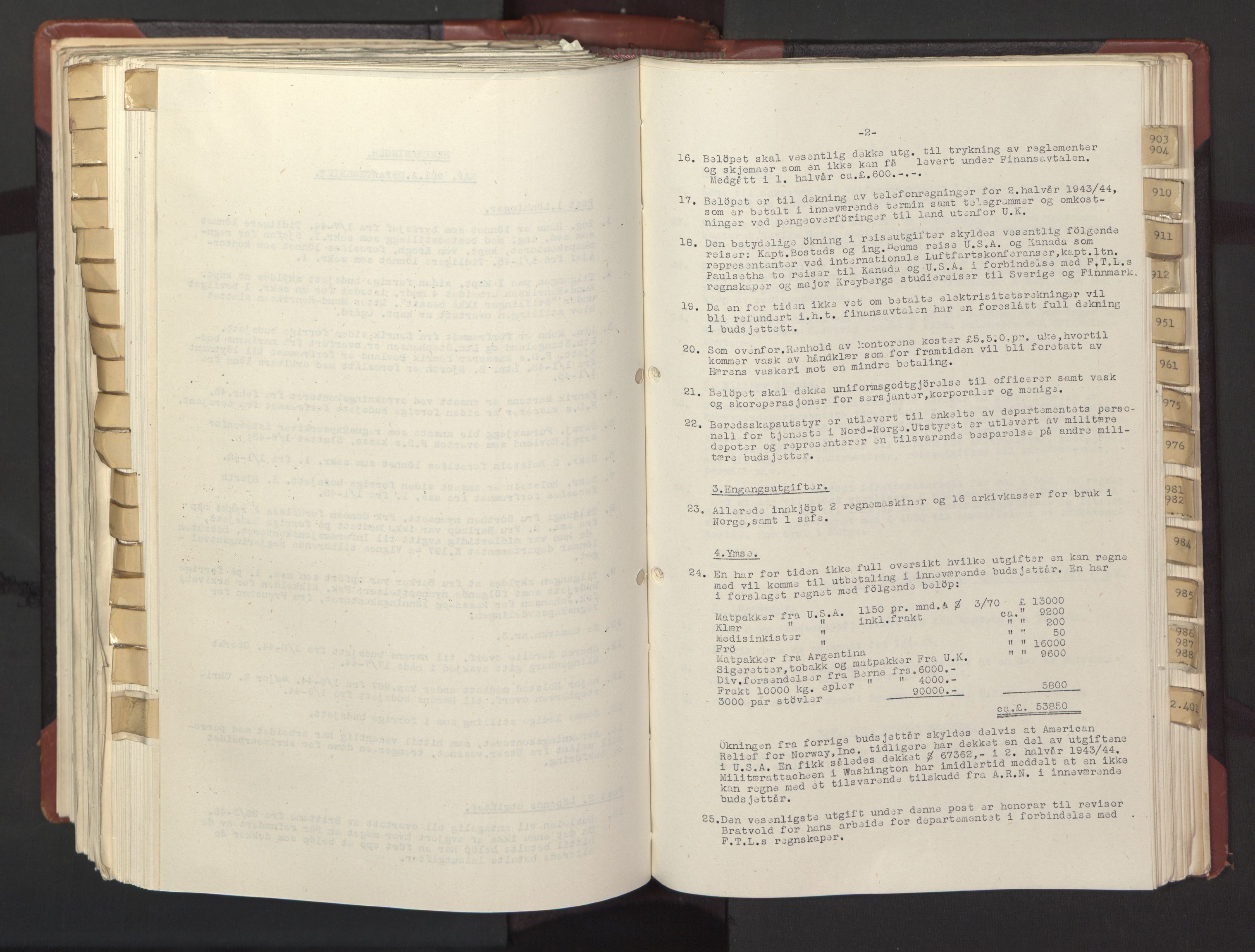 Statsrådssekretariatet, AV/RA-S-1001/A/Ac/L0126: Kgl. res. 12/1-25/5, 1945, p. 494