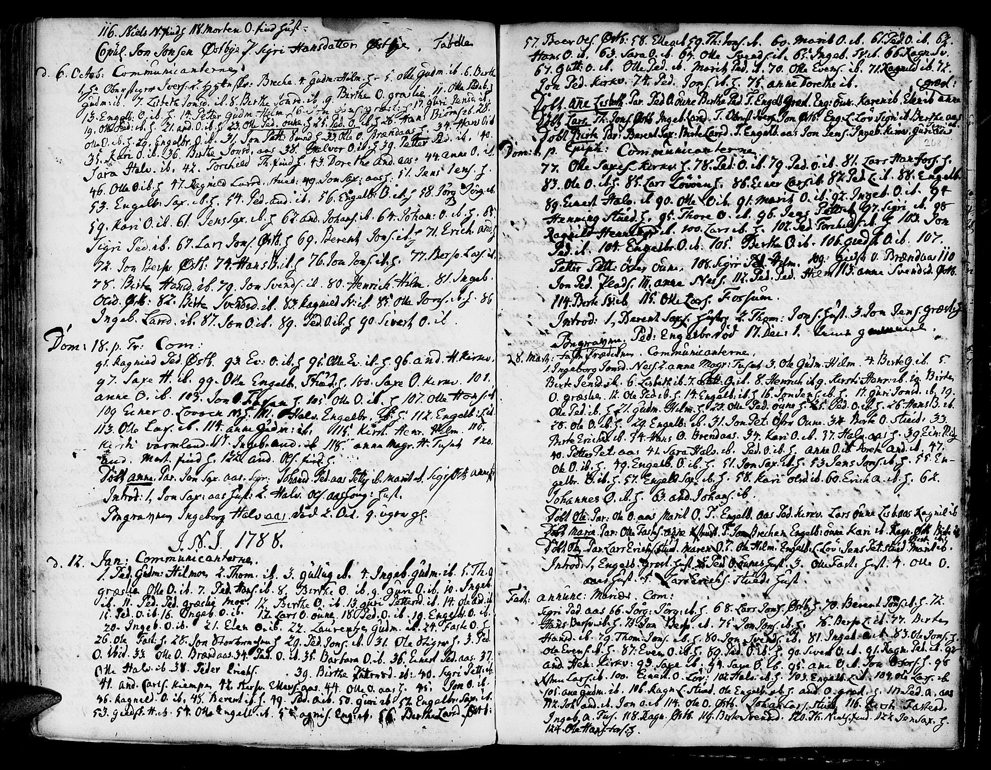 Ministerialprotokoller, klokkerbøker og fødselsregistre - Sør-Trøndelag, SAT/A-1456/695/L1139: Parish register (official) no. 695A02 /2, 1776-1790, p. 268
