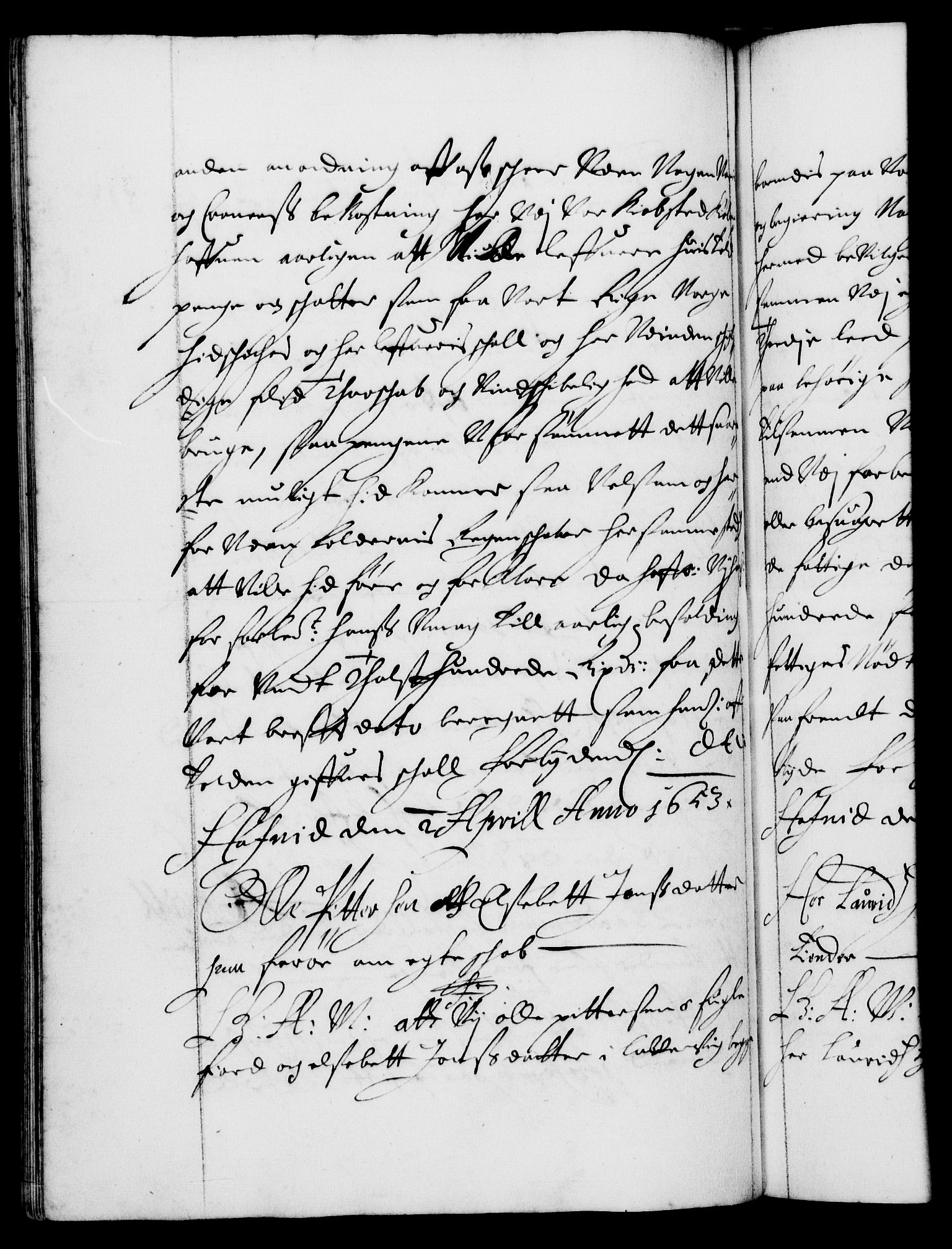 Danske Kanselli 1572-1799, AV/RA-EA-3023/F/Fc/Fca/Fcaa/L0008: Norske registre (mikrofilm), 1651-1656, p. 313b