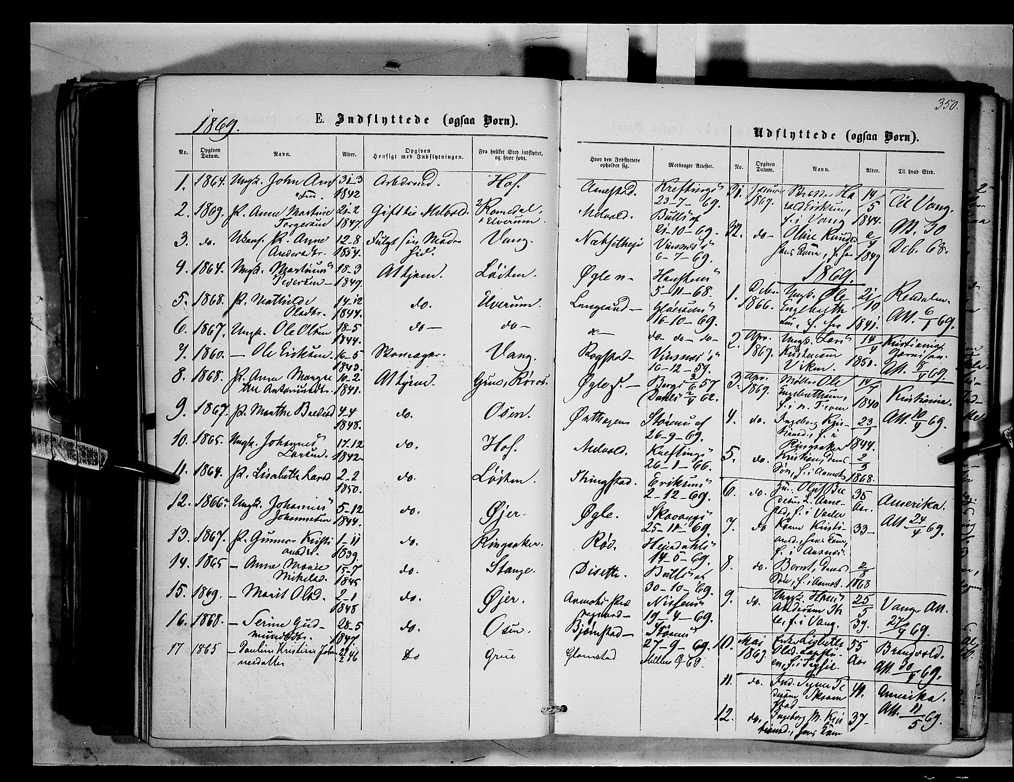 Åmot prestekontor, Hedmark, SAH/PREST-056/H/Ha/Haa/L0008: Parish register (official) no. 8, 1862-1875, p. 350