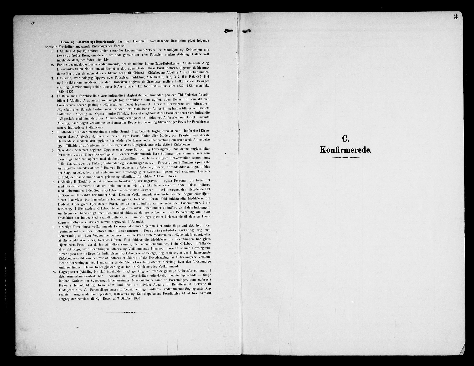 Østre Bærum prestekontor Kirkebøker, SAO/A-10887/F/Fa/L0002: Parish register (official) no. 2, 1904-1924, p. 3