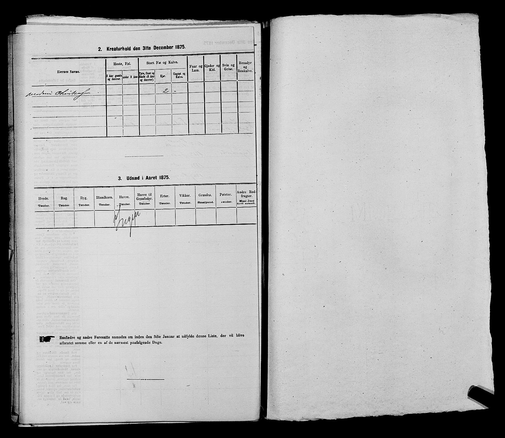 SAKO, 1875 census for 0805P Porsgrunn, 1875, p. 255