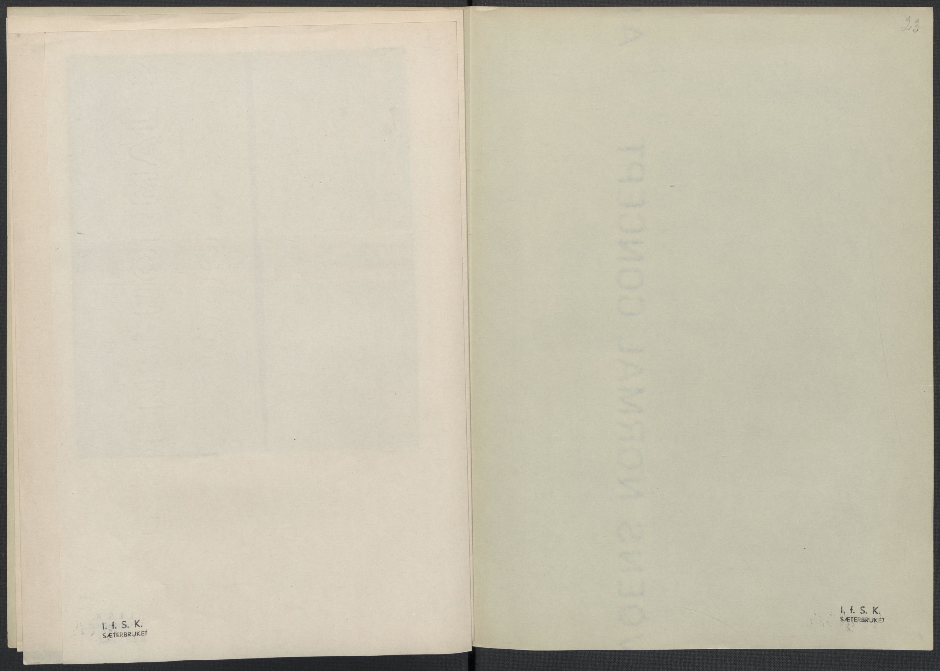 Instituttet for sammenlignende kulturforskning, AV/RA-PA-0424/F/Fc/L0016/0002: Eske B16: / Nordland (perm XLVII), 1932-1936, p. 23