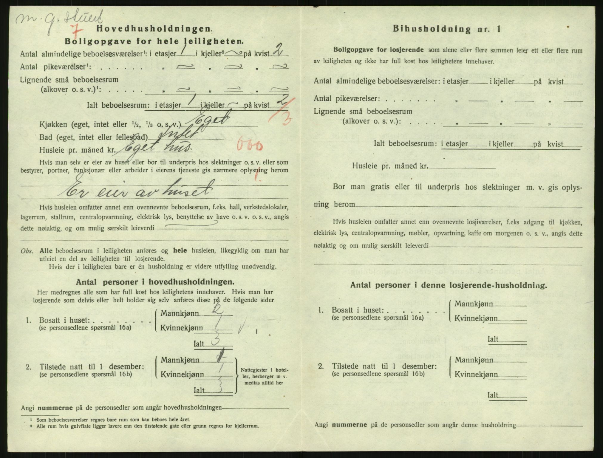 SAK, 1920 census for Arendal, 1920, p. 8091