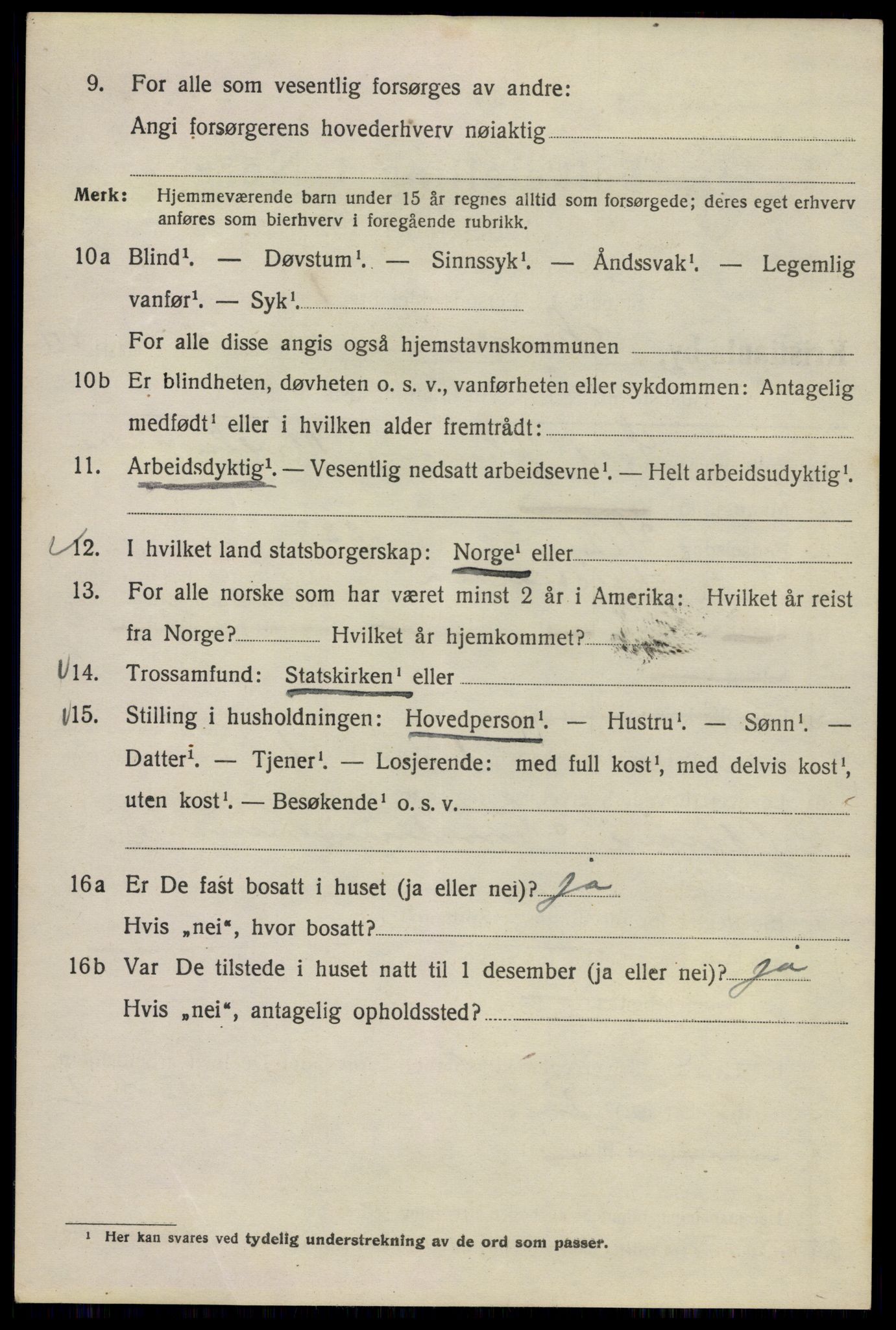 SAO, 1920 census for Kristiania, 1920, p. 515674