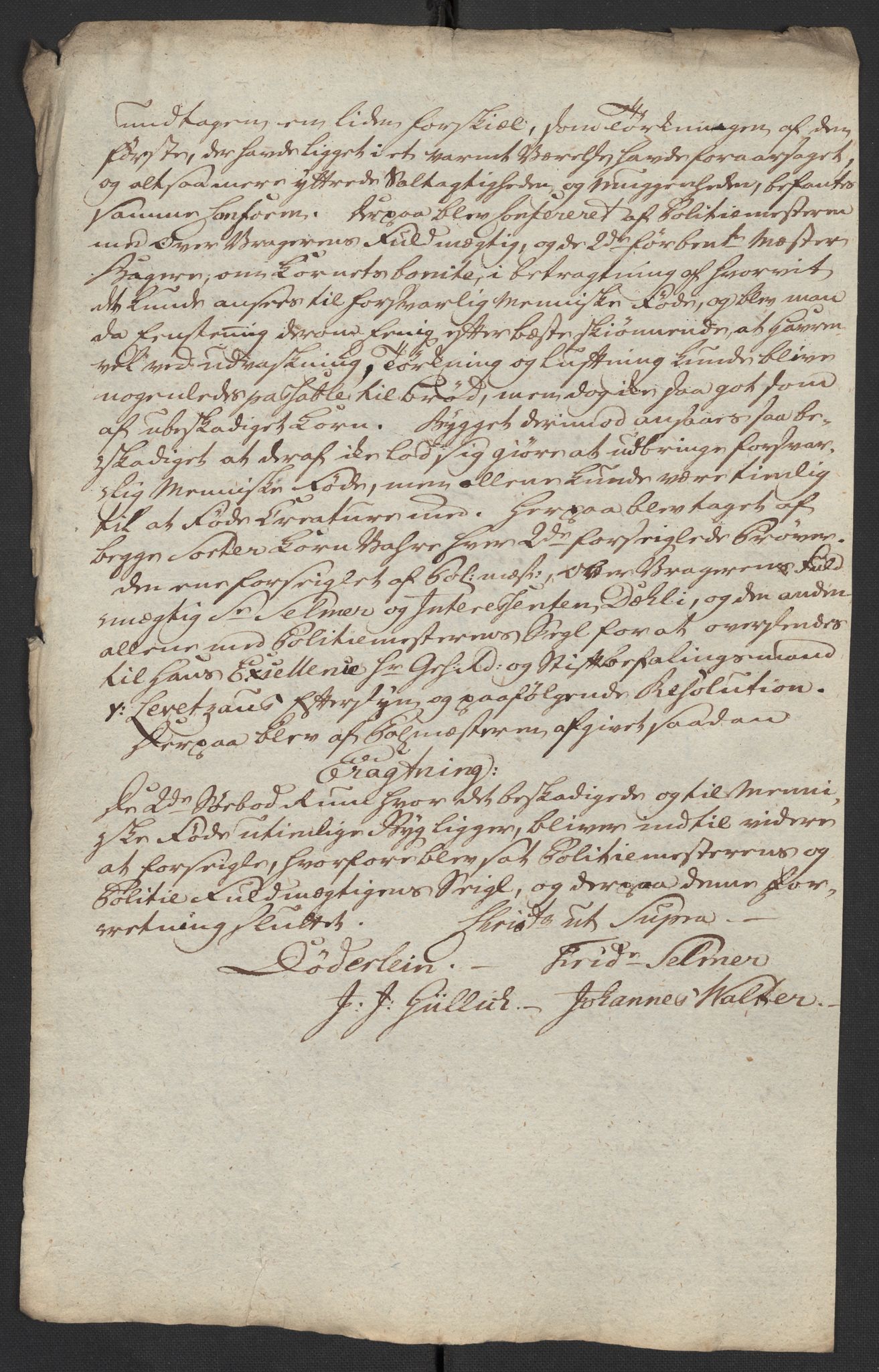 Oslo politidistrikt, AV/SAO-A-10085/D/Da/L0003: Innkomne brev, pro memoria m.v., 1781, p. 71