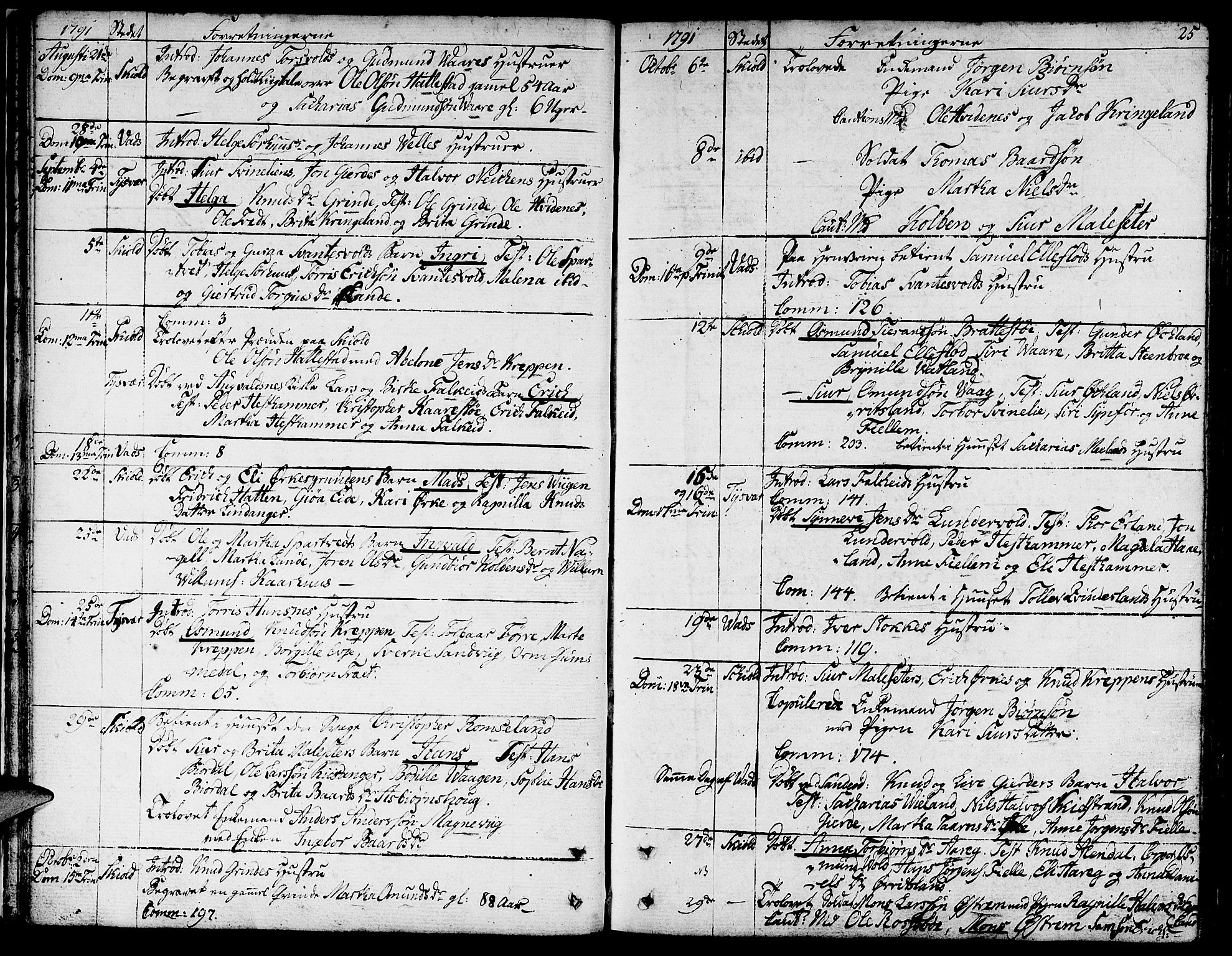 Skjold sokneprestkontor, AV/SAST-A-101847/H/Ha/Haa/L0002: Parish register (official) no. A 2, 1786-1815, p. 25