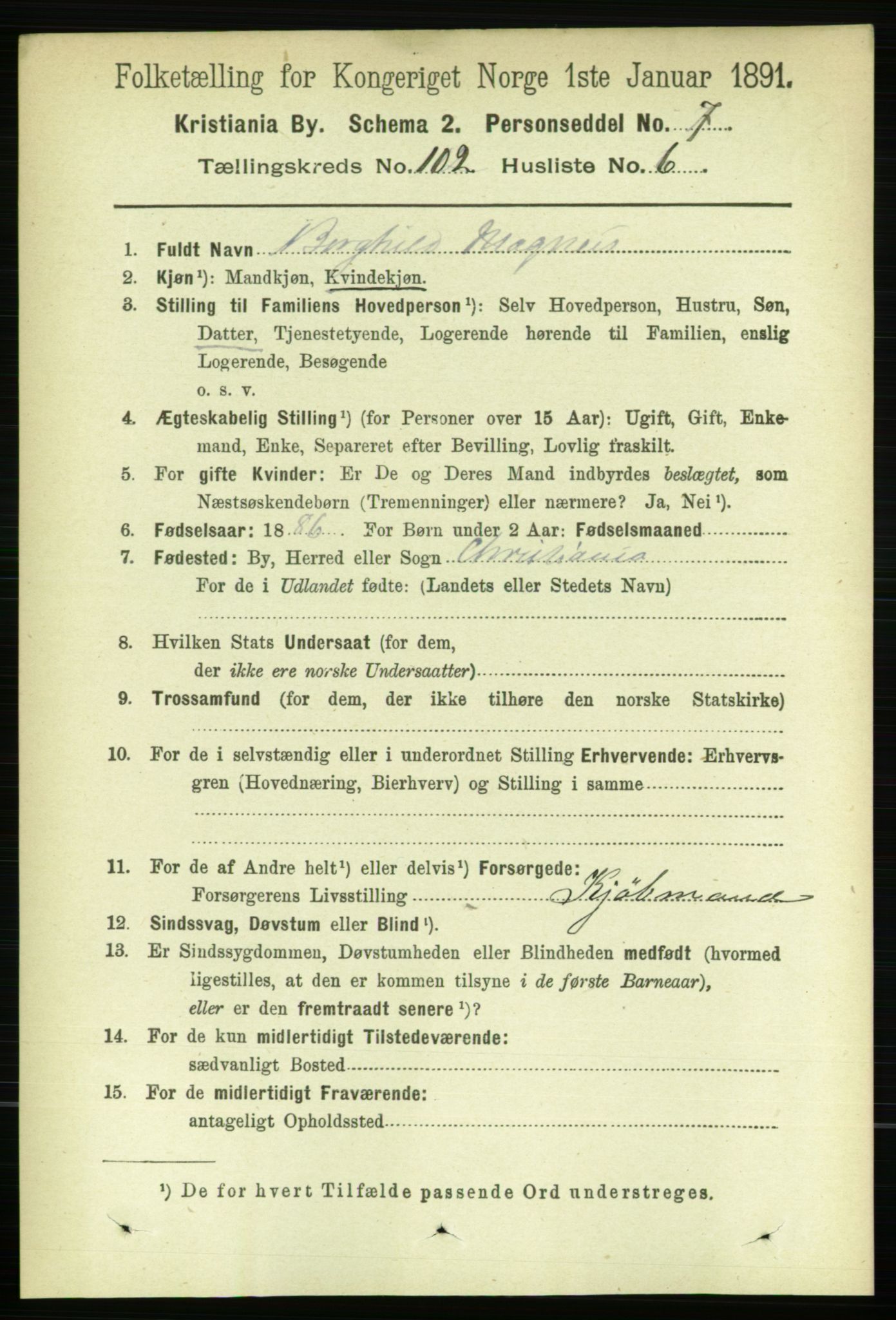 RA, 1891 census for 0301 Kristiania, 1891, p. 50741