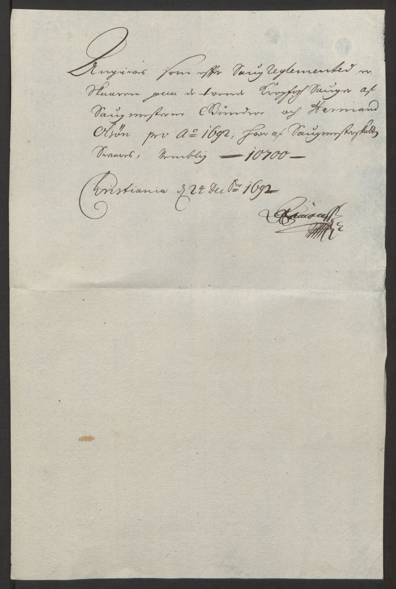 Rentekammeret inntil 1814, Reviderte regnskaper, Fogderegnskap, AV/RA-EA-4092/R12/L0704: Fogderegnskap Øvre Romerike, 1692, p. 230