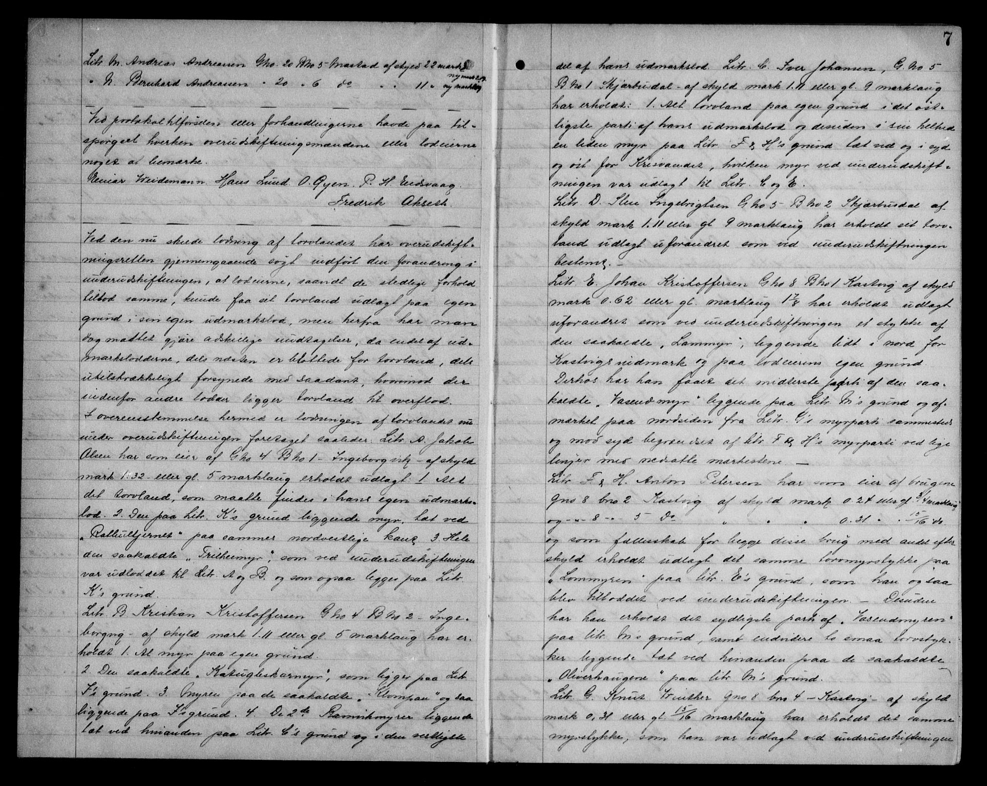 Fosen sorenskriveri, AV/SAT-A-1107/1/2/2C/L0040: Mortgage book no. 31, 1906-1907, p. 7
