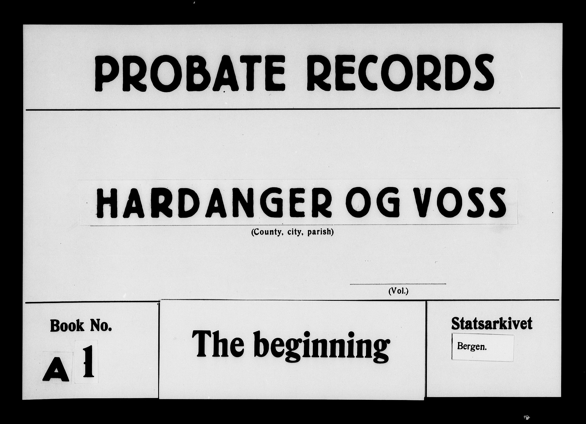 Hardanger og Voss sorenskriveri, AV/SAB-A-2501/4/4A/4Ac/L0001: Skifterettsprotokoll for sorenskriveriet, 1695-1707