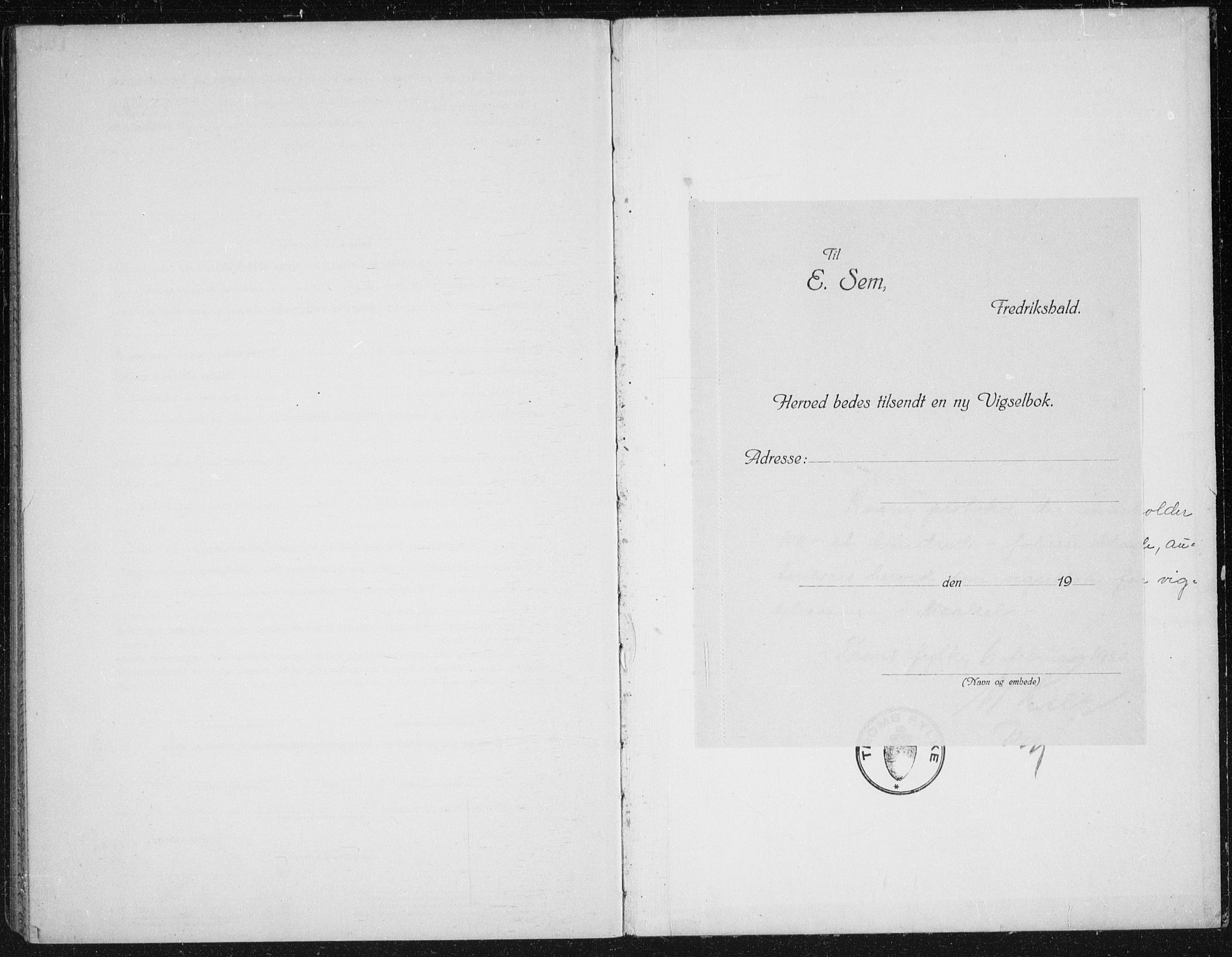 Målselv sokneprestembete, AV/SATØ-S-1311/I/Ie/L0046: Marriage register (dissenter) no. 46, 1919-1942