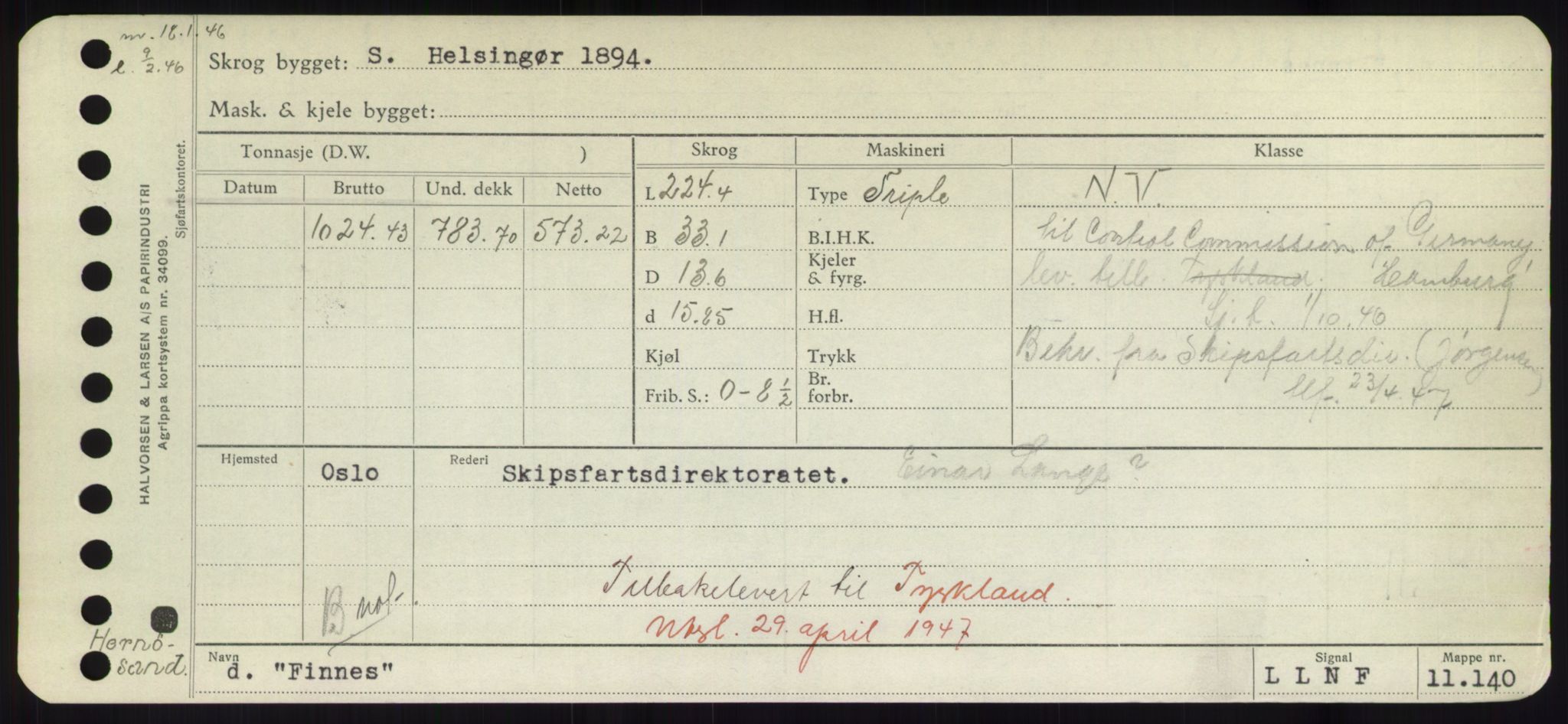 Sjøfartsdirektoratet med forløpere, Skipsmålingen, AV/RA-S-1627/H/Hd/L0010: Fartøy, F-Fjø, p. 513