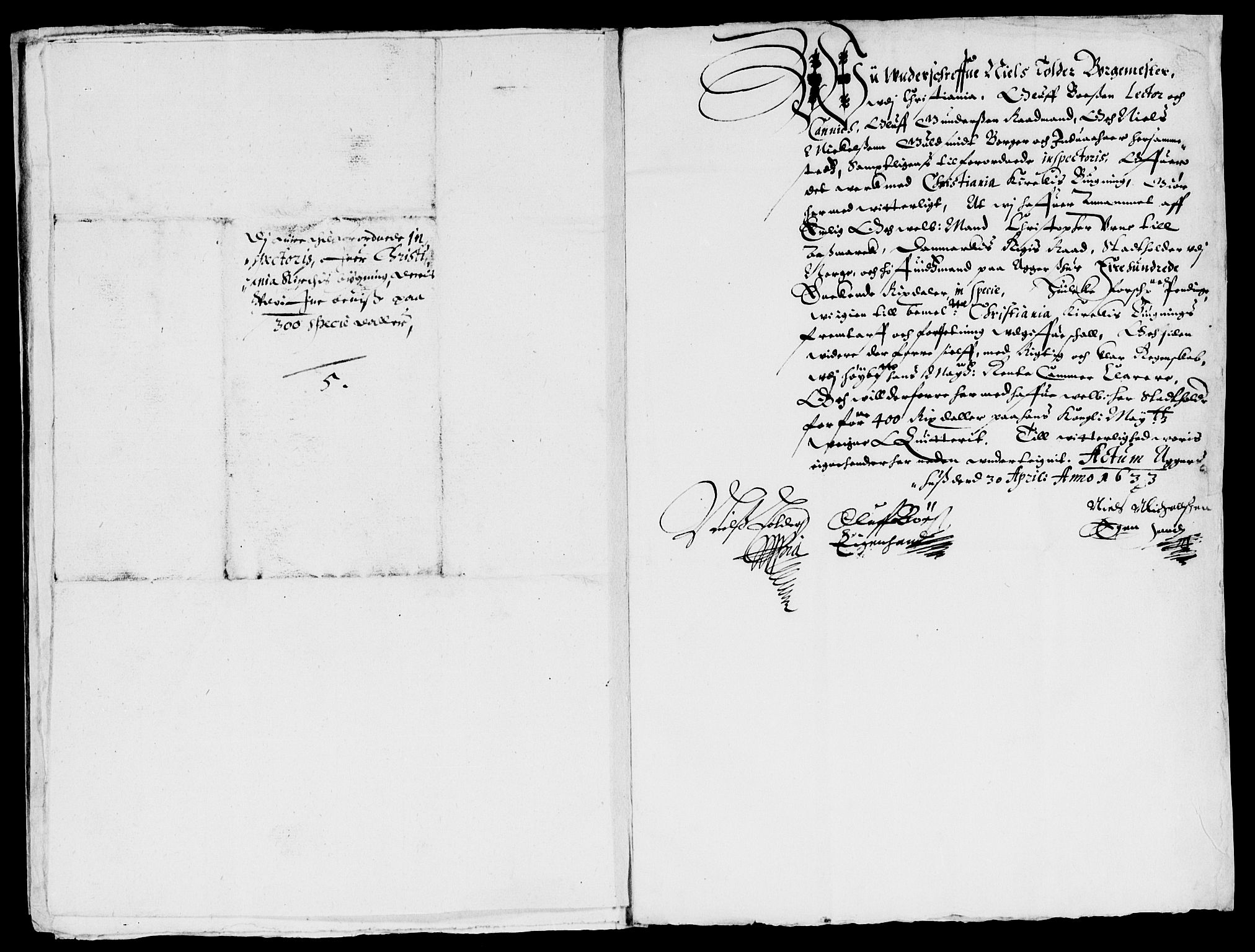 Rentekammeret inntil 1814, Reviderte regnskaper, Lensregnskaper, RA/EA-5023/R/Rb/Rba/L0113: Akershus len, 1631-1634