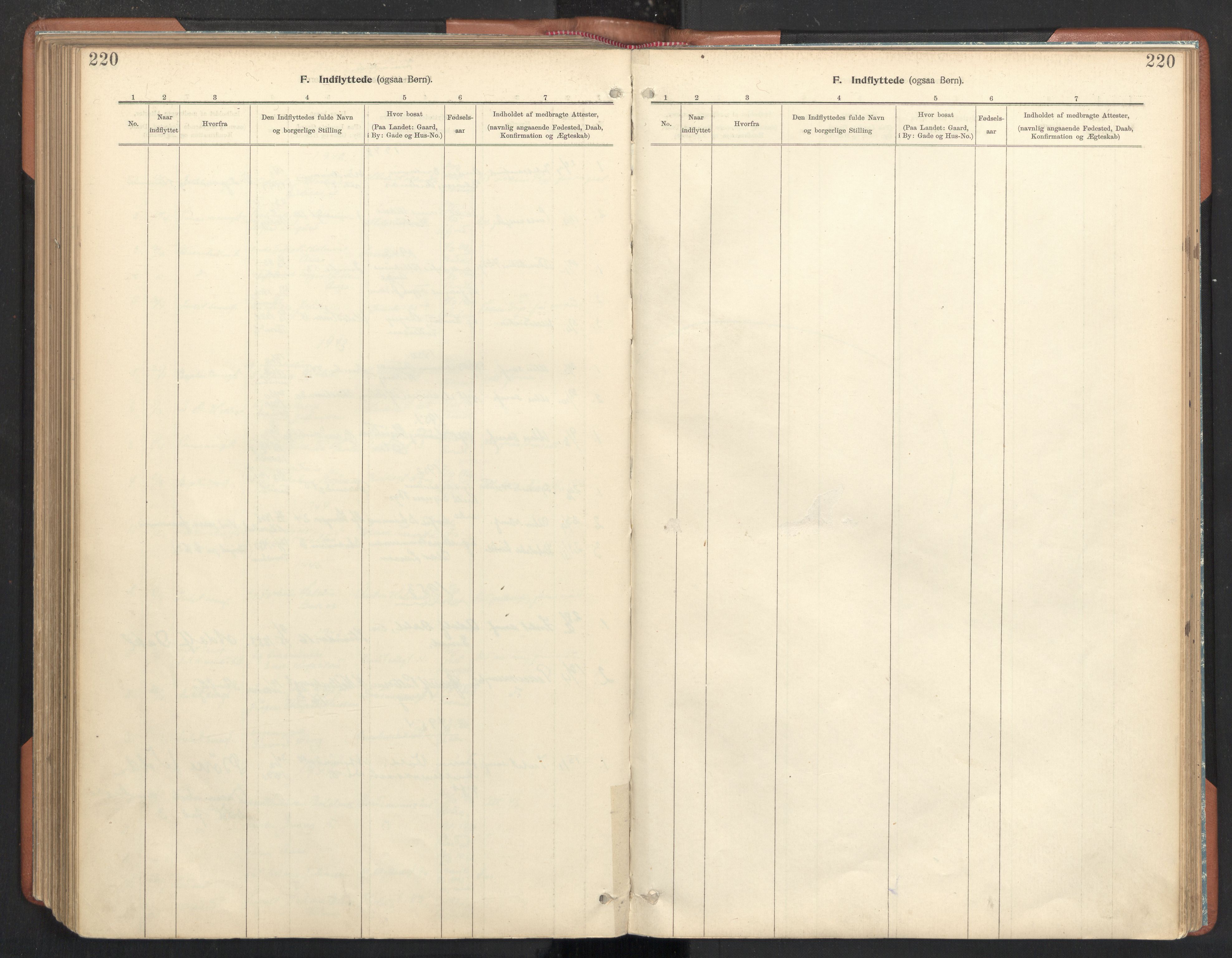Ministerialprotokoller, klokkerbøker og fødselsregistre - Sør-Trøndelag, SAT/A-1456/605/L0244: Parish register (official) no. 605A06, 1908-1954, p. 220