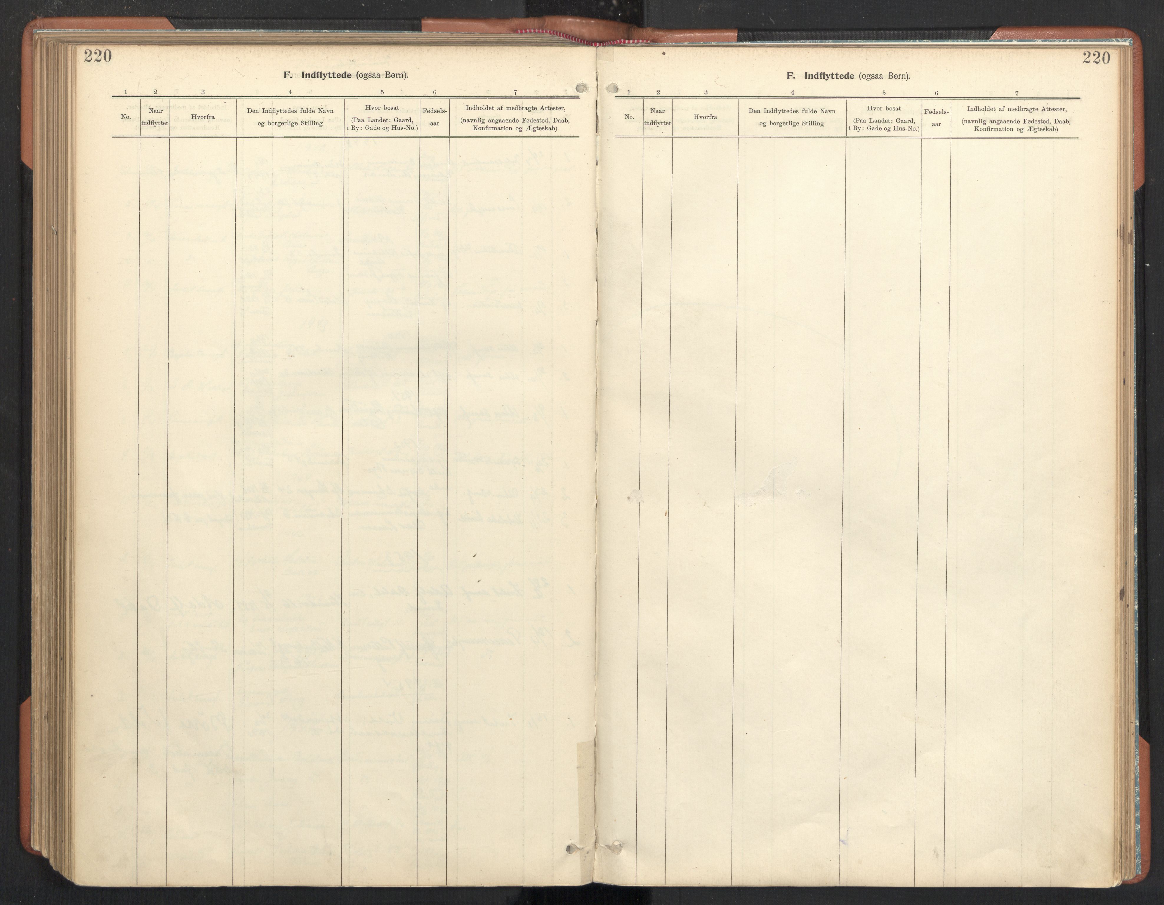 Ministerialprotokoller, klokkerbøker og fødselsregistre - Sør-Trøndelag, AV/SAT-A-1456/605/L0244: Parish register (official) no. 605A06, 1908-1954, p. 220