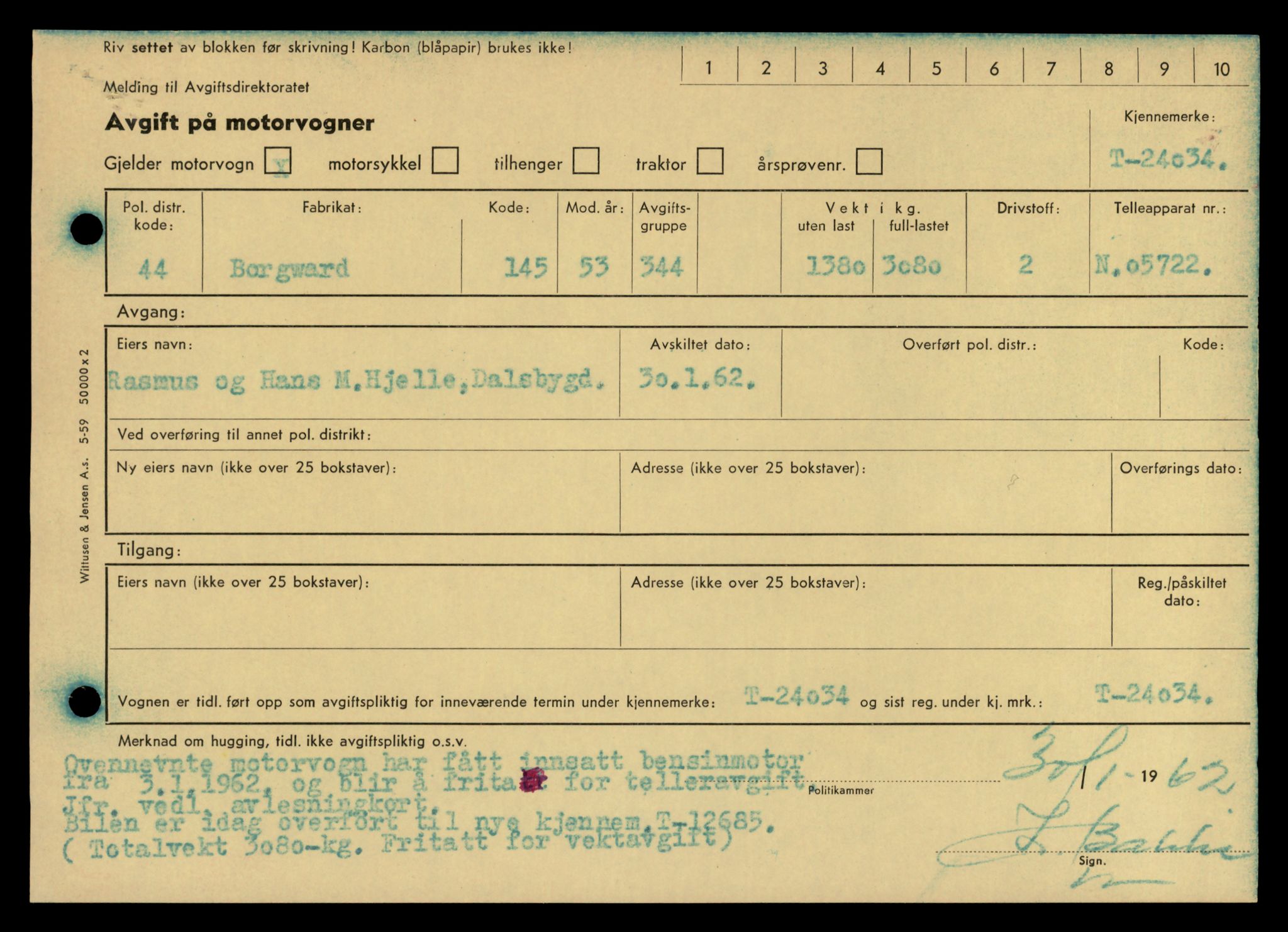 Møre og Romsdal vegkontor - Ålesund trafikkstasjon, AV/SAT-A-4099/F/Fe/L0035: Registreringskort for kjøretøy T 12653 - T 12829, 1927-1998, p. 553