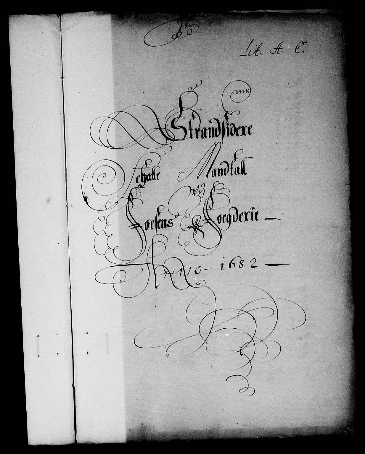 Rentekammeret inntil 1814, Reviderte regnskaper, Stiftamtstueregnskaper, Trondheim stiftamt og Nordland amt, AV/RA-EA-6044/R/Rg/L0067: Trondheim stiftamt og Nordland amt, 1682