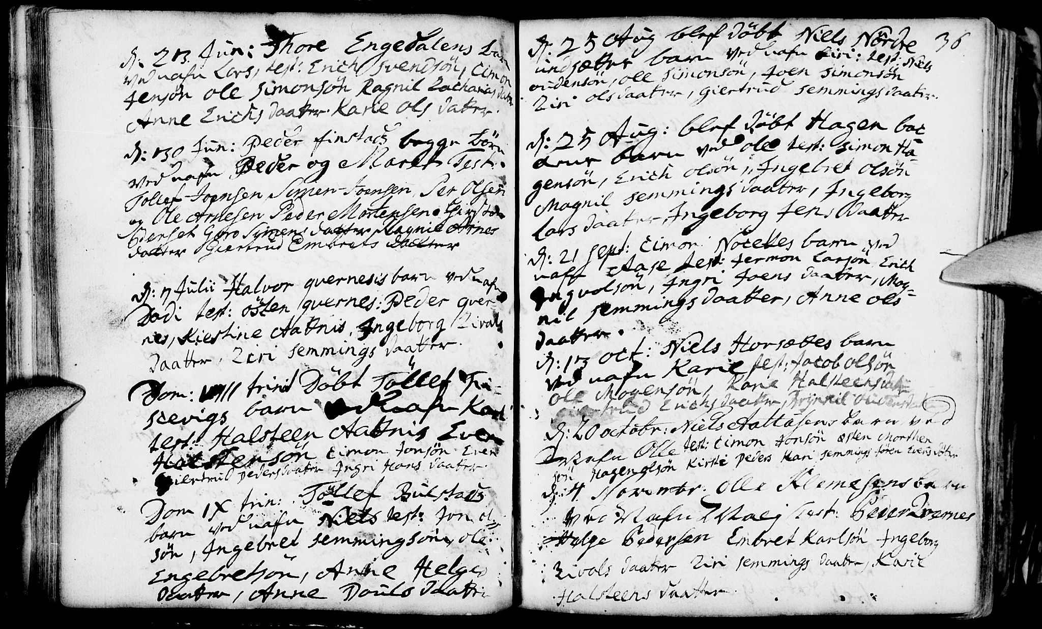 Rendalen prestekontor, AV/SAH-PREST-054/H/Ha/Haa/L0001: Parish register (official) no. 1, 1733-1787, p. 36