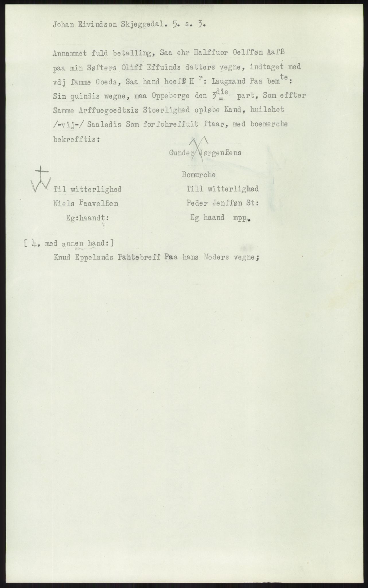 Samlinger til kildeutgivelse, Diplomavskriftsamlingen, AV/RA-EA-4053/H/Ha, p. 2088