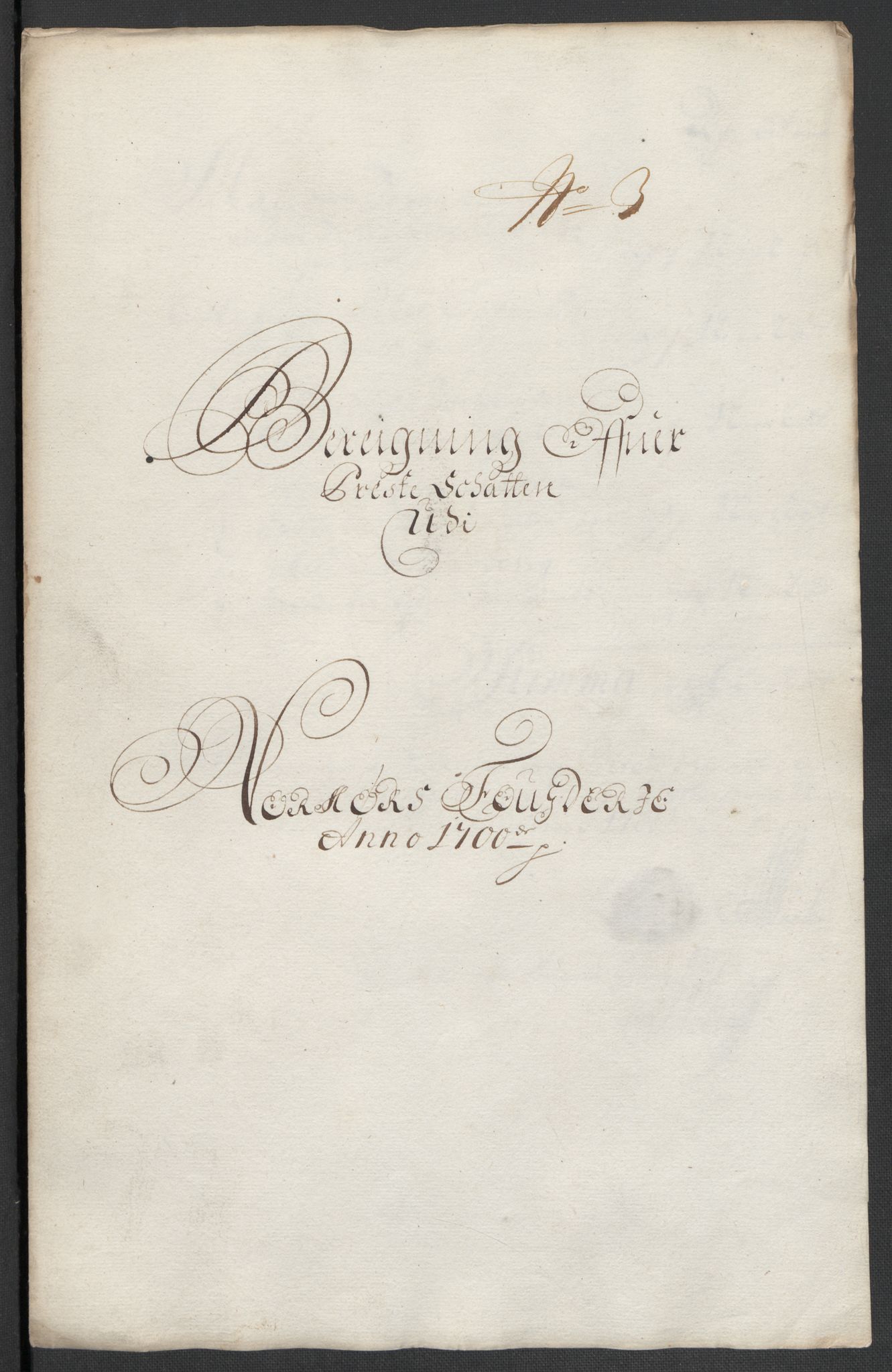 Rentekammeret inntil 1814, Reviderte regnskaper, Fogderegnskap, RA/EA-4092/R56/L3739: Fogderegnskap Nordmøre, 1700-1702, p. 75