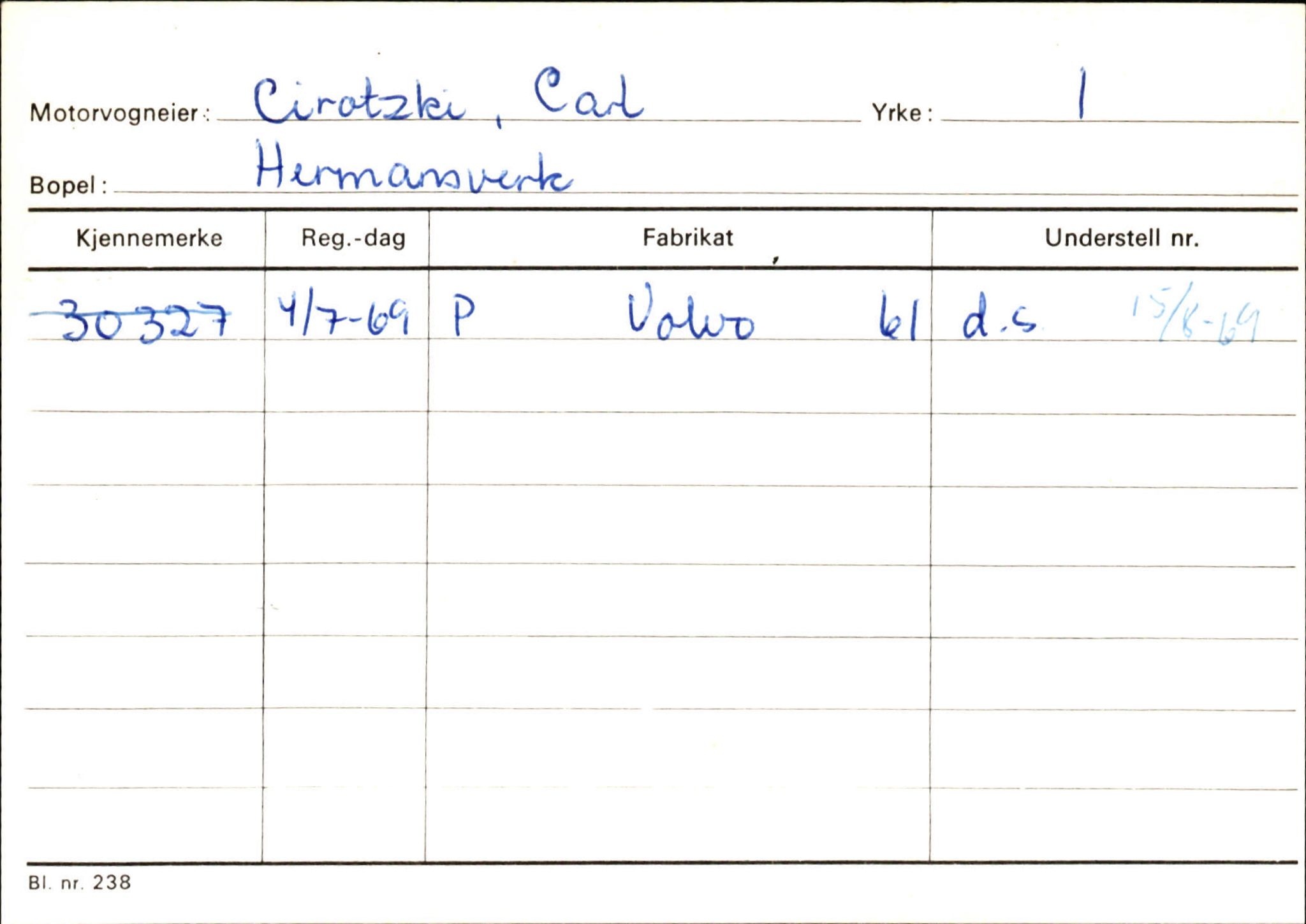 Statens vegvesen, Sogn og Fjordane vegkontor, AV/SAB-A-5301/4/F/L0126: Eigarregister Fjaler M-Å. Leikanger A-Å, 1945-1975, p. 978